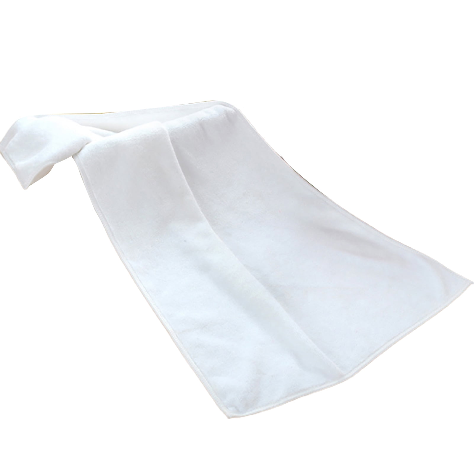 1Pc Microfiber Hair Towel Soft Super Absorbent Microfiber Microfiber Hair Towel Wraps Women for Gym White - Image 1