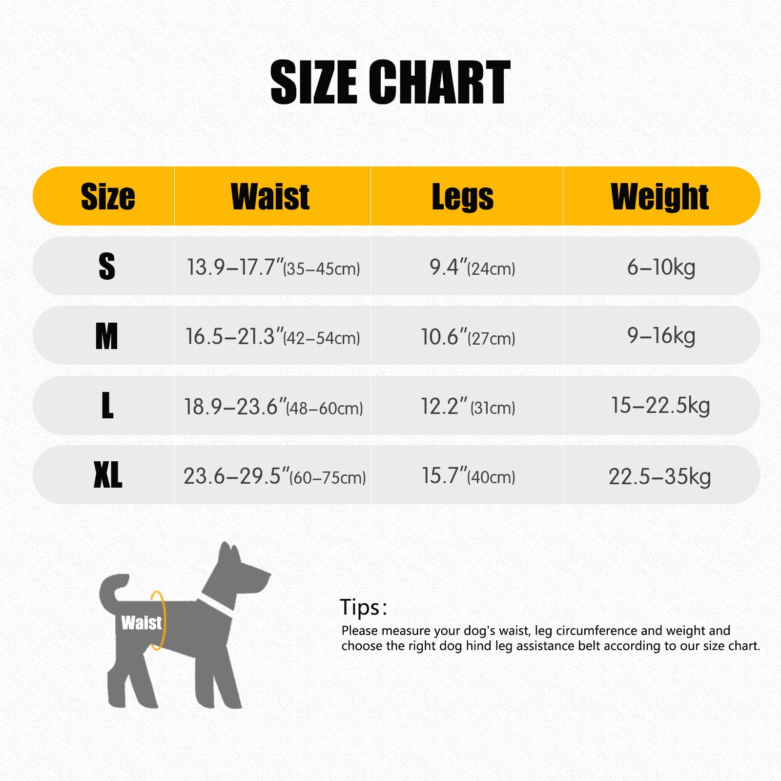 Dog Sling for Large Dogs Hind Leg Adjustable Dog Lift Harnesses For Walking/Climbing Pet Auxiliary Slings for Elderly, Disabled Dogs XL - Image 3
