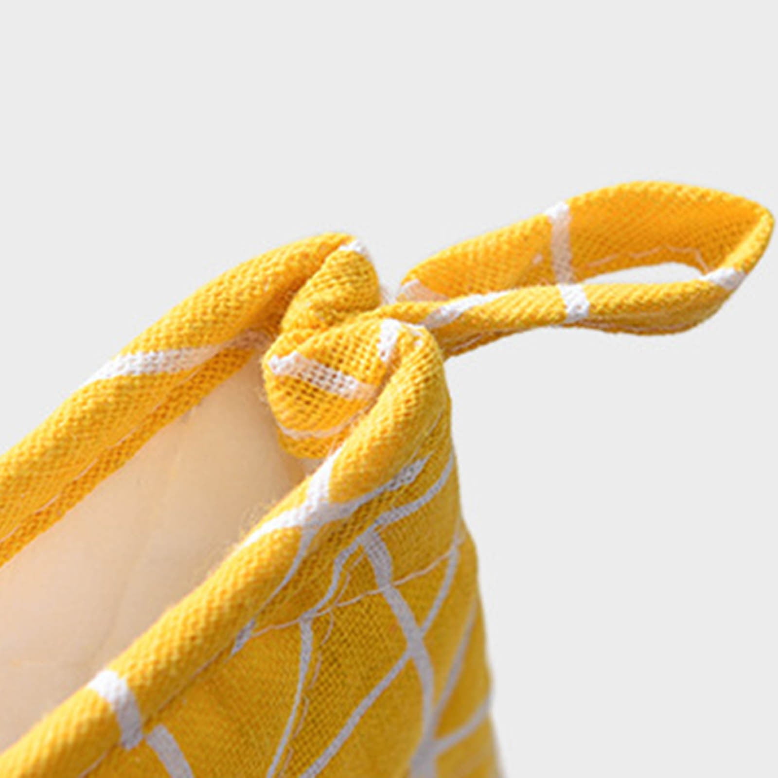 Poaug Oven Mitts on Sale Clearance 2Pc Oven Gloves Grill Gloves Slippery Cooking Gloves for Cooking Baking Grilling Yellow Z3-Yellow - Image 4
