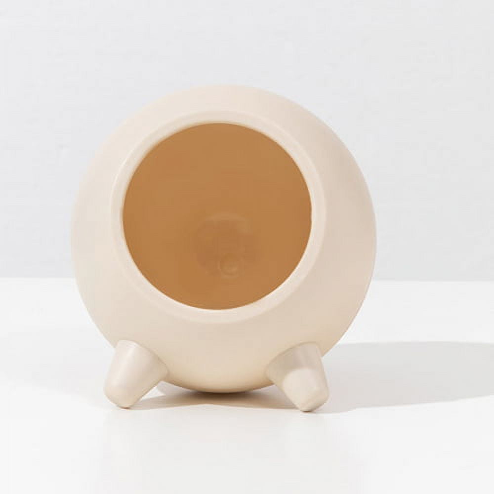 Visland House Semi-closed Keep Warm Burrowing Comfortable Hamster House Large Hideout for Hedgehog Chinchilla Bear Dragon nest Hamster Accessories Grey - Image 3