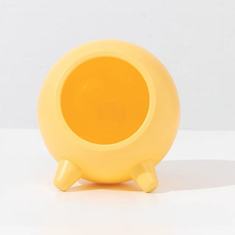 Visland House Semi-closed Keep Warm Burrowing Comfortable Hamster House Large Hideout for Hedgehog Chinchilla Bear Dragon nest Hamster Accessories Yellow - Image 3
