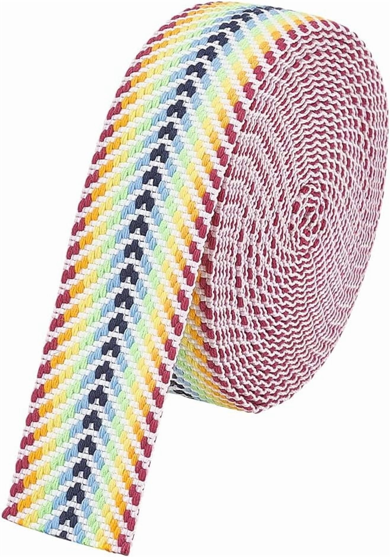 5 Yards Polycotton Jacquard Arrow Ribbon Clothes Accessories Olive 1-1/2 inch(38mm) - Image 1