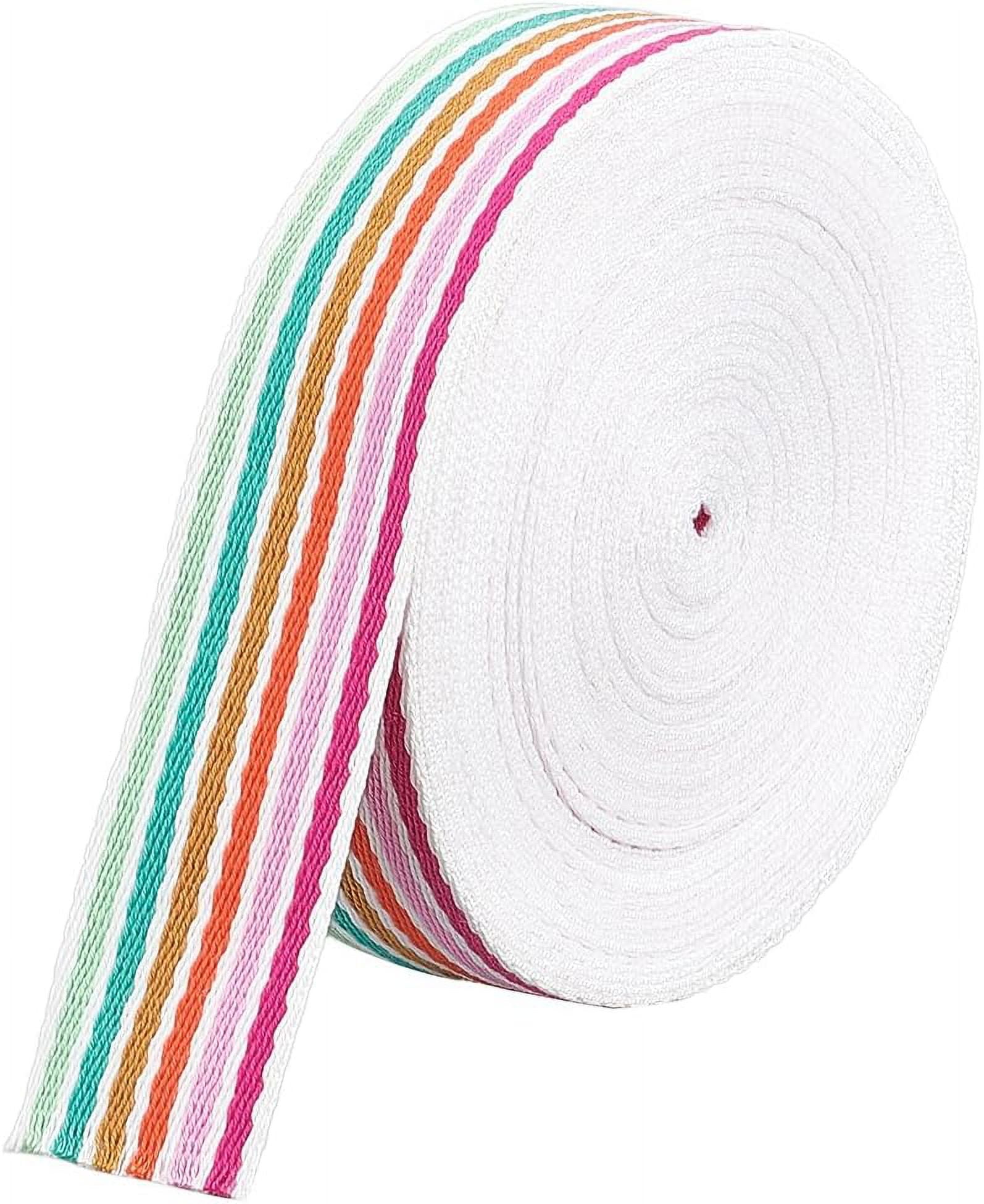5 Yards Polycotton Jacquard Arrow Ribbon Clothes Accessories Olive 1-1/2 inch(38mm) - Image 7