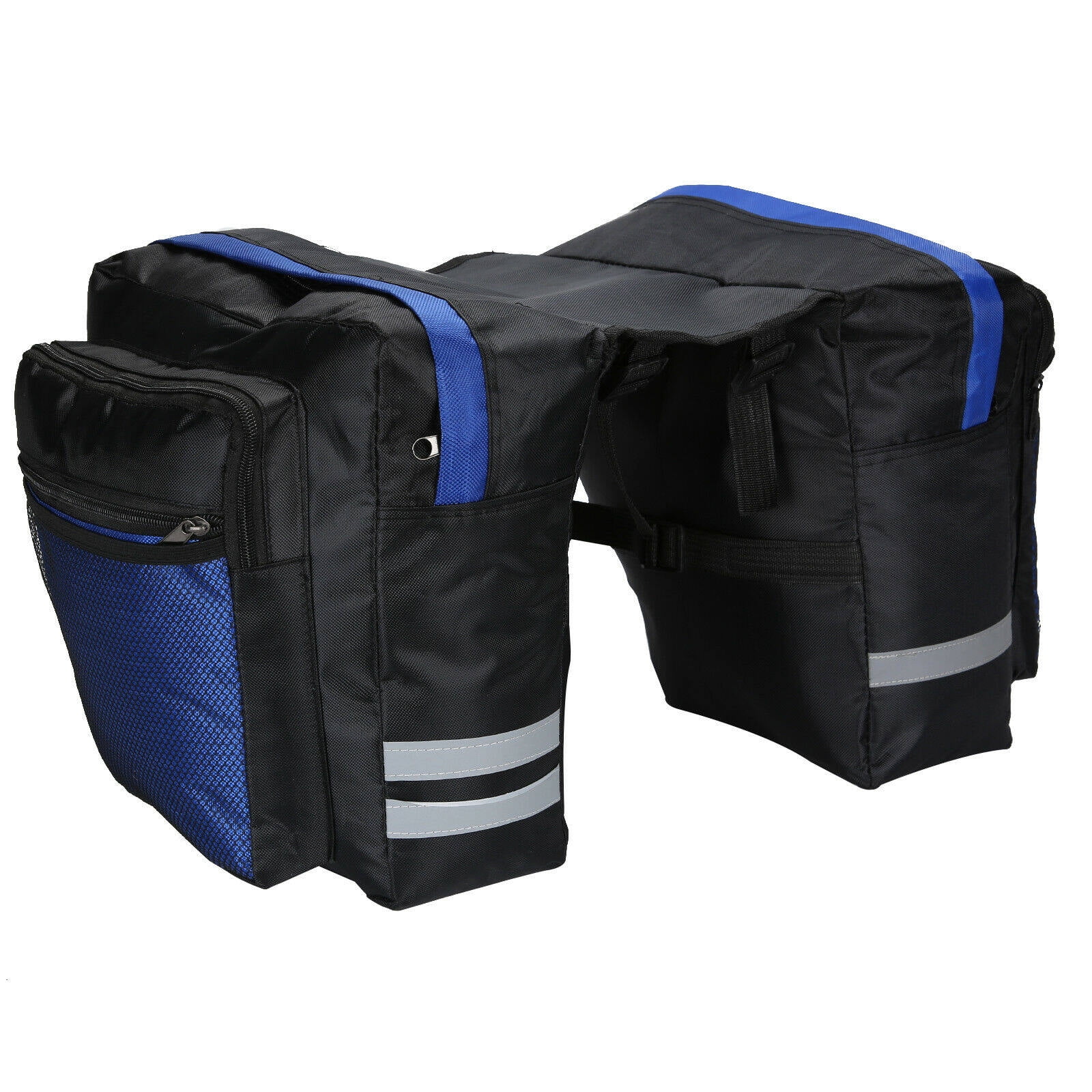 Bike Panniers Bag - 27L Large Rear Rack Bike Ebike Saddle Trunk Bags for Bicycle Water Resistant for Grocery Commuter Long Trip, Black - Image 1
