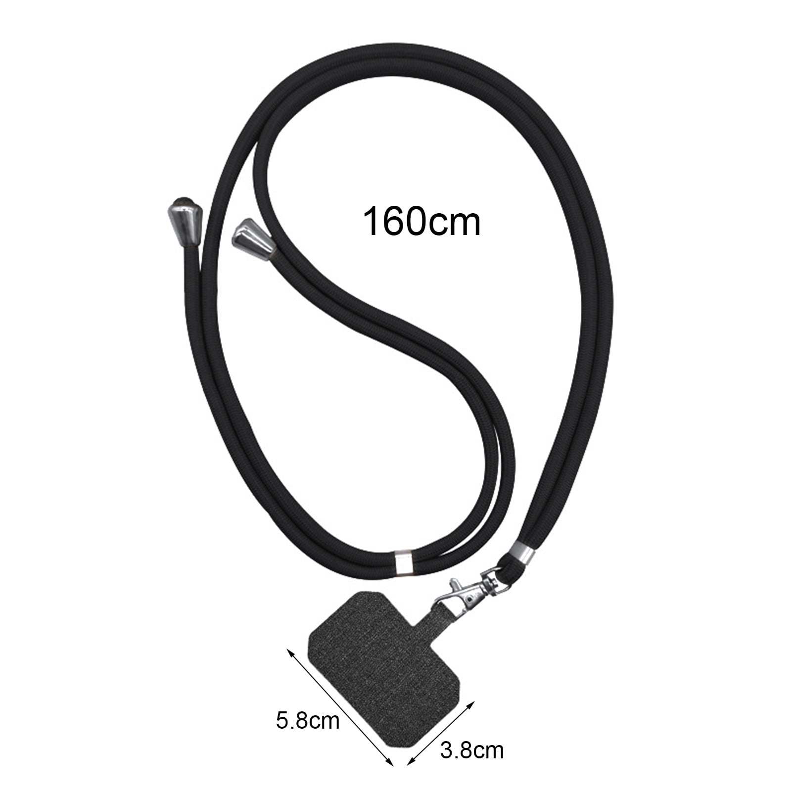 Mightlink Phone Lanyard,Universal Crossbody Cell Phone Lanyards Adjustable Shoulder Neck Straps,Cell Phone Lanyard Compatible for All Smartphones White - Image 5