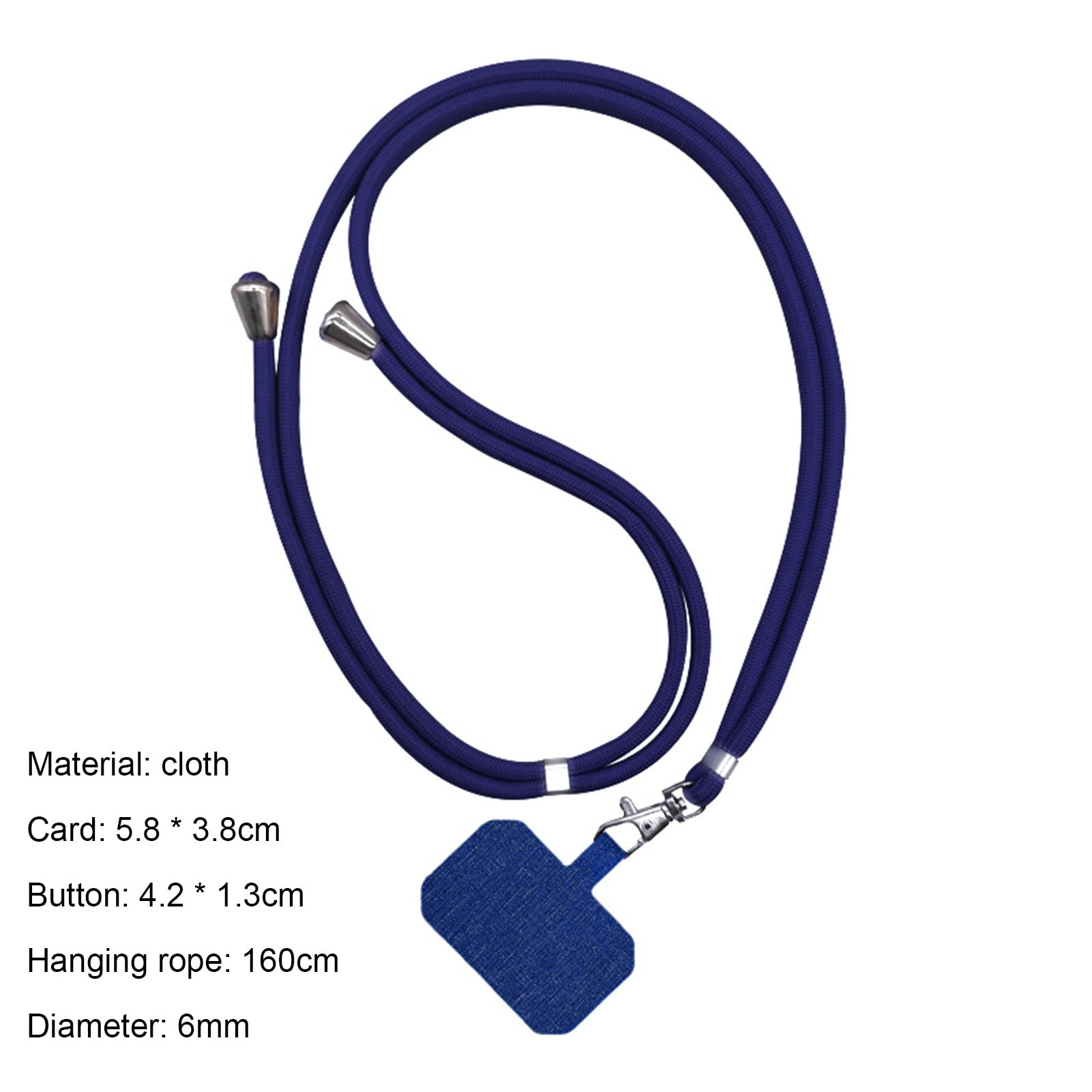 Mightlink Phone Lanyard,Universal Crossbody Cell Phone Lanyards Adjustable Shoulder Neck Straps,Cell Phone Lanyard Compatible for All Smartphones White - Image 6