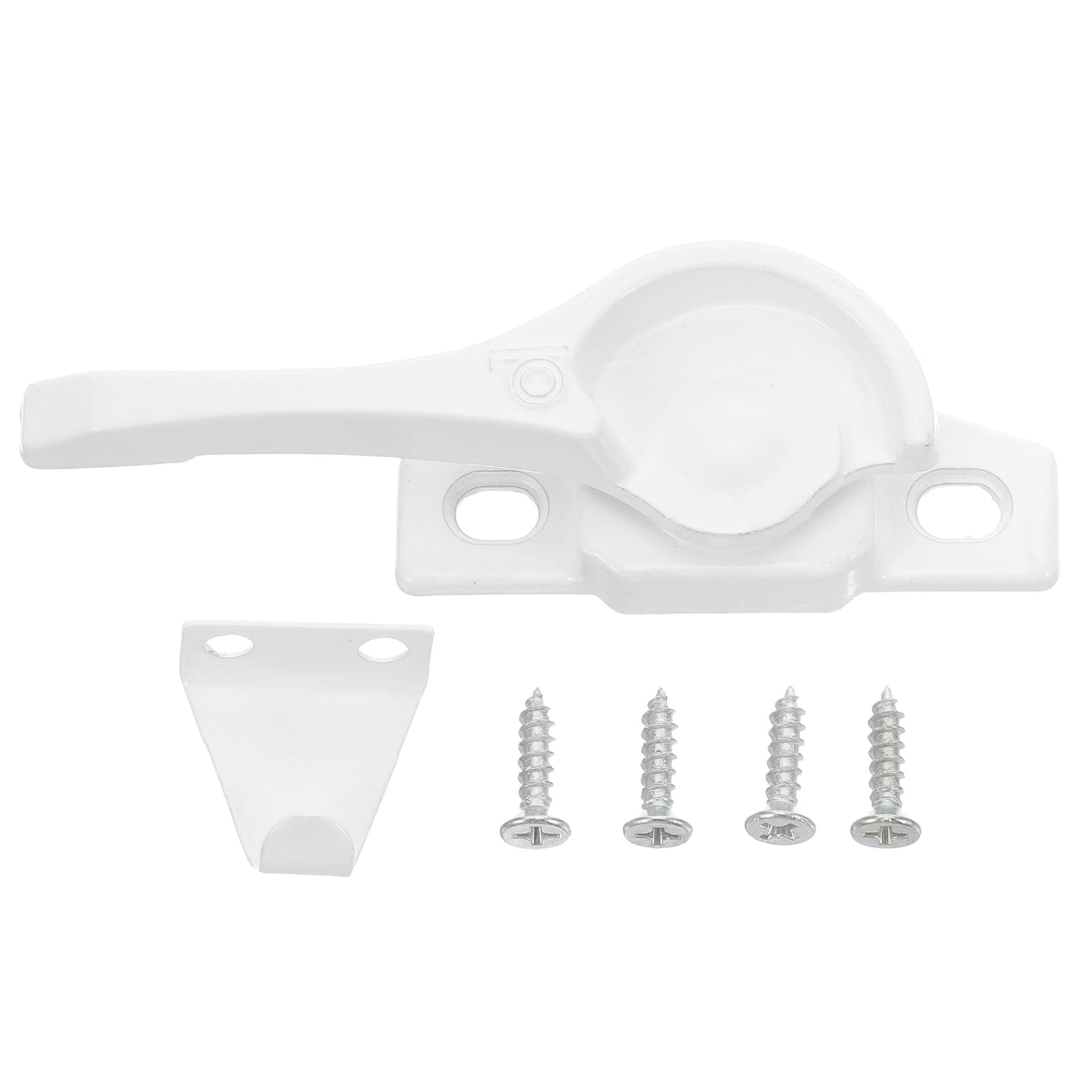 HOOWIFFY Aluminum Sliding Window Lock, and Stylish Design, Easy to Install, Includes 4 Sets for Secure - Image 1