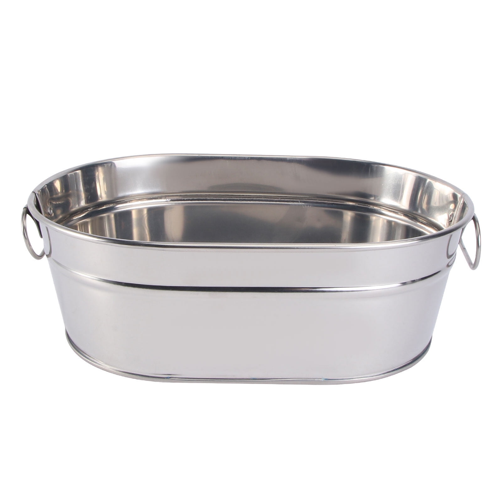 HOOWIFFY Large Capacity Stainless Steel Seafood Bucket for Serving Seafood in Restaurants and Home Tableware 1 Piece - Image 1
