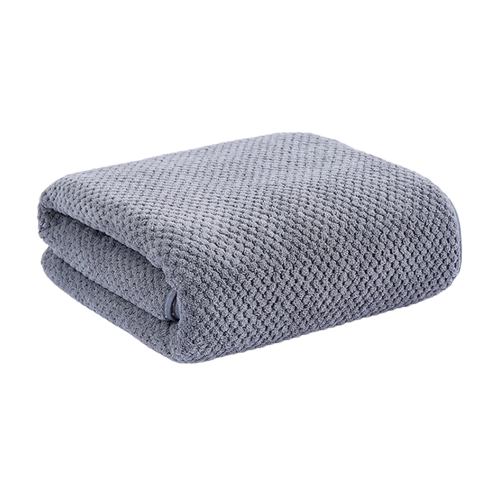 Chmadoxn Bath Towel, Oversize Bath Towel, 55×28 Inch Large Microfiber Bath Towels, Soft, Absorbent, and Quick Dry Towels for Bathroom, Pool, Beach, Swim, and Yoga, Large Bathroom Towels for Daily Use 13.4×30 in Gray - Image 2