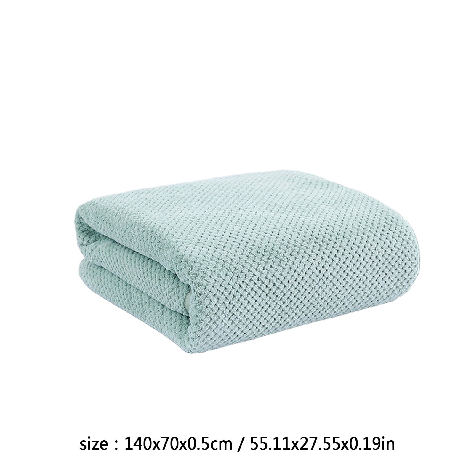 Chmadoxn Bath Towel, Oversize Bath Towel, 55×28 Inch Large Microfiber Bath Towels, Soft, Absorbent, and Quick Dry Towels for Bathroom, Pool, Beach, Swim, and Yoga, Large Bathroom Towels for Daily Use 55×28 in Green - Image 3