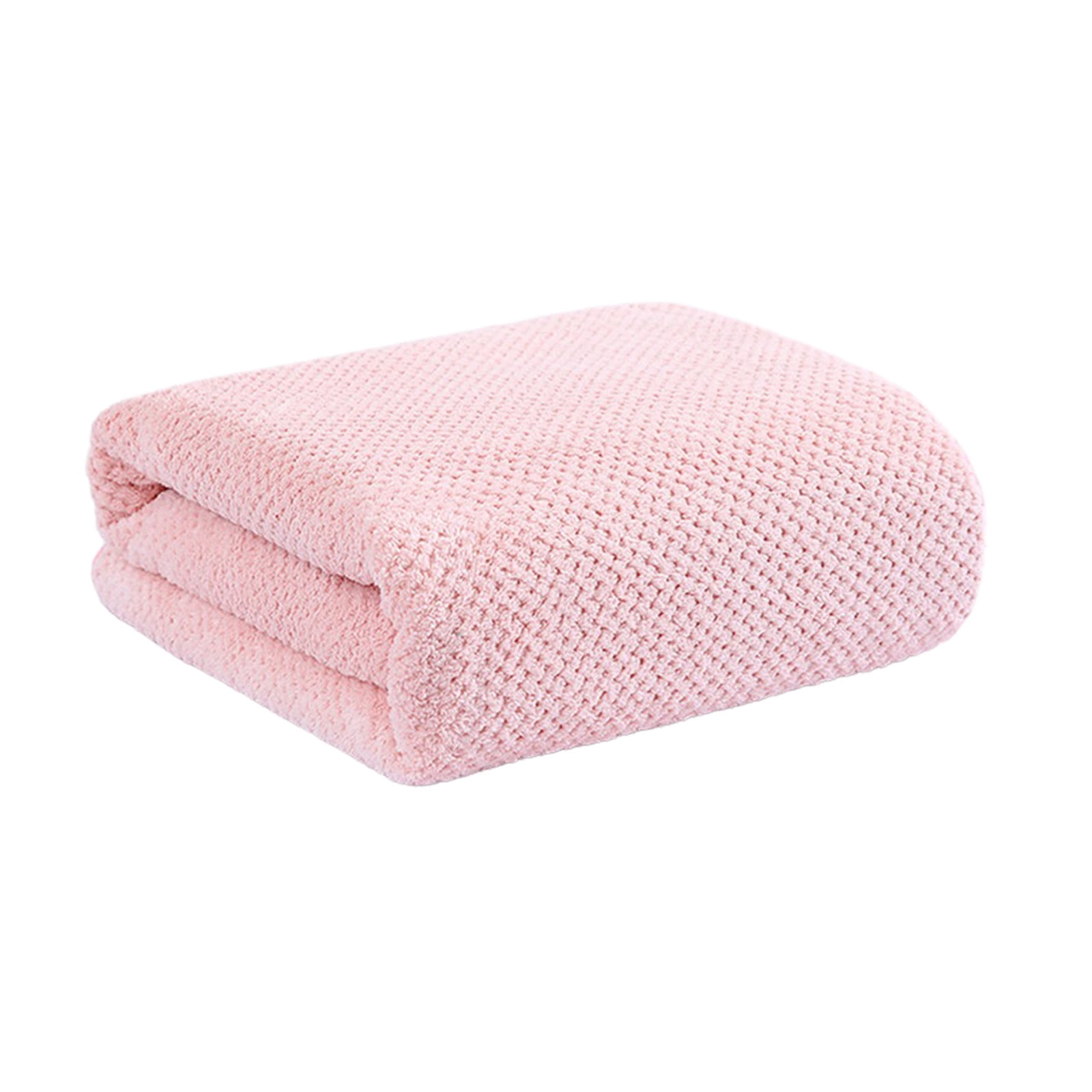 Chmadoxn Bath Towel, Oversize Bath Towel, 55×28 Inch Large Microfiber Bath Towels, Soft, Absorbent, and Quick Dry Towels for Bathroom, Pool, Beach, Swim, and Yoga, Large Bathroom Towels for Daily Use 55×28 in Pink - Image 2