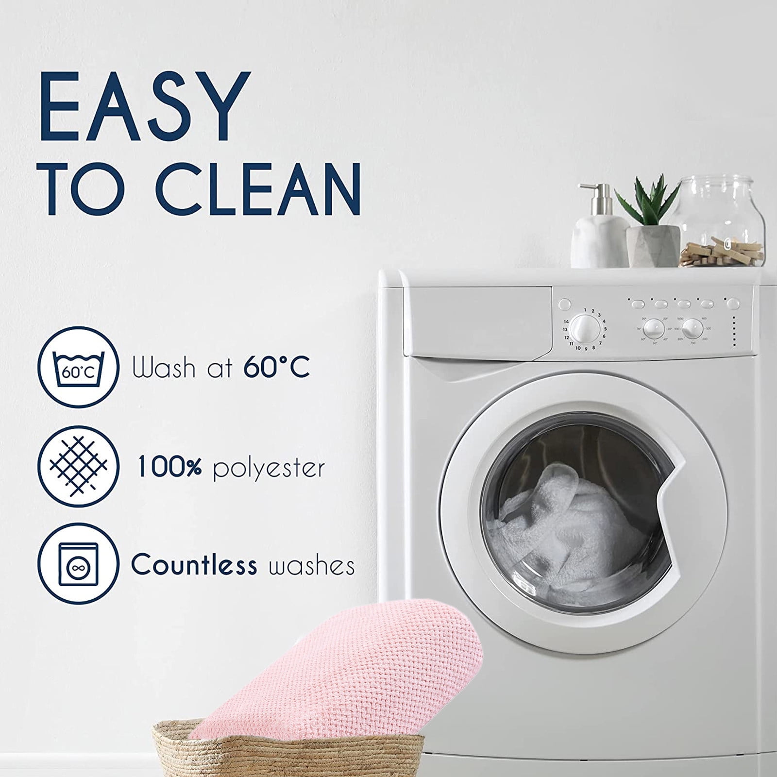 Chmadoxn Bath Towel, Oversize Bath Towel, 55×28 Inch Large Microfiber Bath Towels, Soft, Absorbent, and Quick Dry Towels for Bathroom, Pool, Beach, Swim, and Yoga, Large Bathroom Towels for Daily Use 55×28 in Pink - Image 7