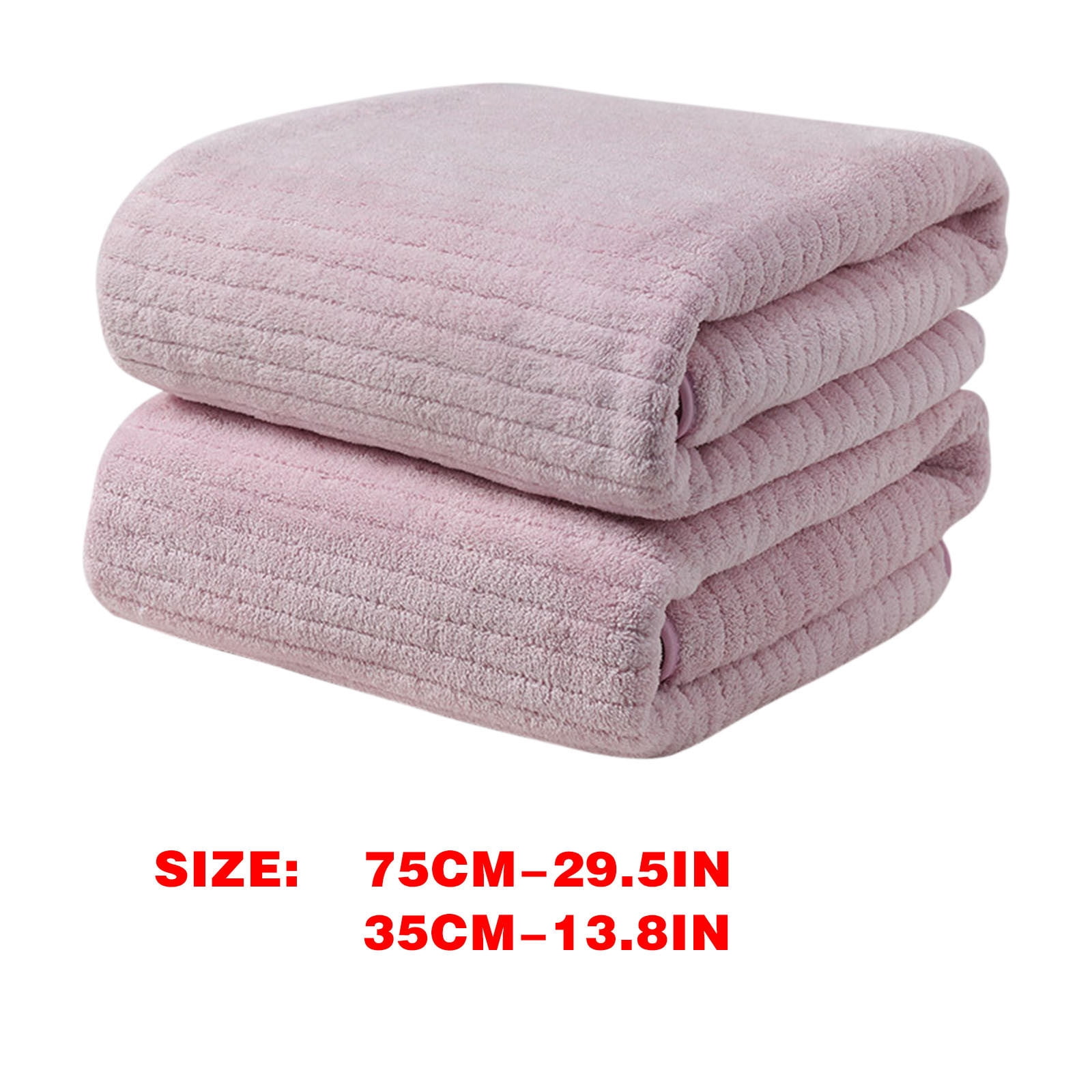 Chmadoxn Microfiber Hair Towel Wrap - Quick Dry Curly Hair Wraps for Women Wet Hair, Microfiber Towel for Hair, Hair Drying Towel Wrap, Hair Towels for Women, Hair Turban for Wet Hair (29 ×14 Inch) 1 pc D - Image 2
