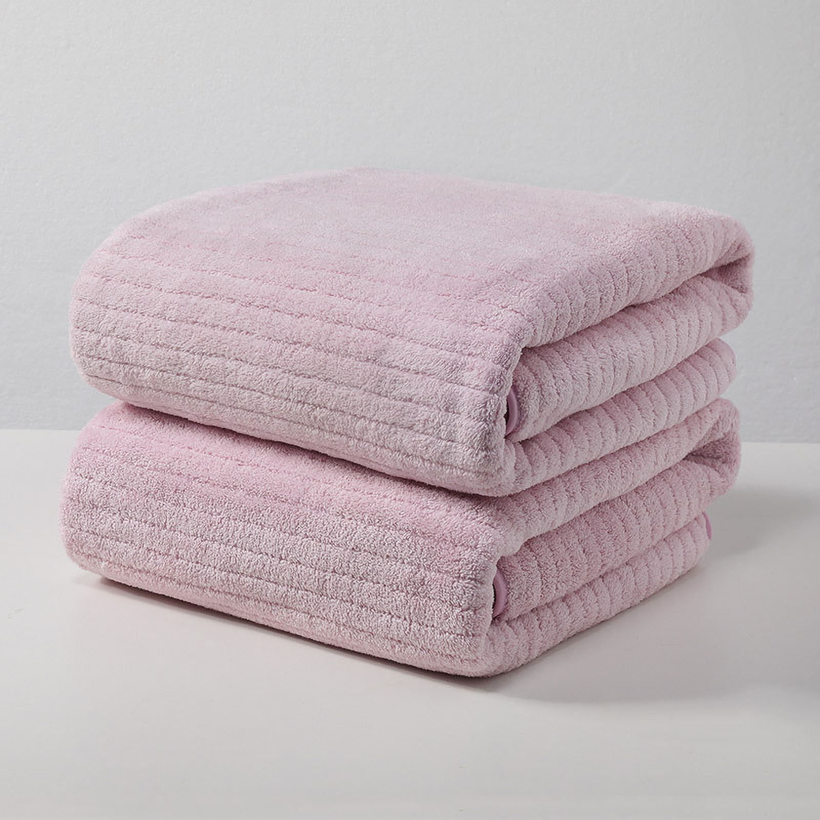Chmadoxn Microfiber Hair Towel Wrap - Quick Dry Curly Hair Wraps for Women Wet Hair, Microfiber Towel for Hair, Hair Drying Towel Wrap, Hair Towels for Women, Hair Turban for Wet Hair (29 ×14 Inch) 2 pc Purple - Image 4