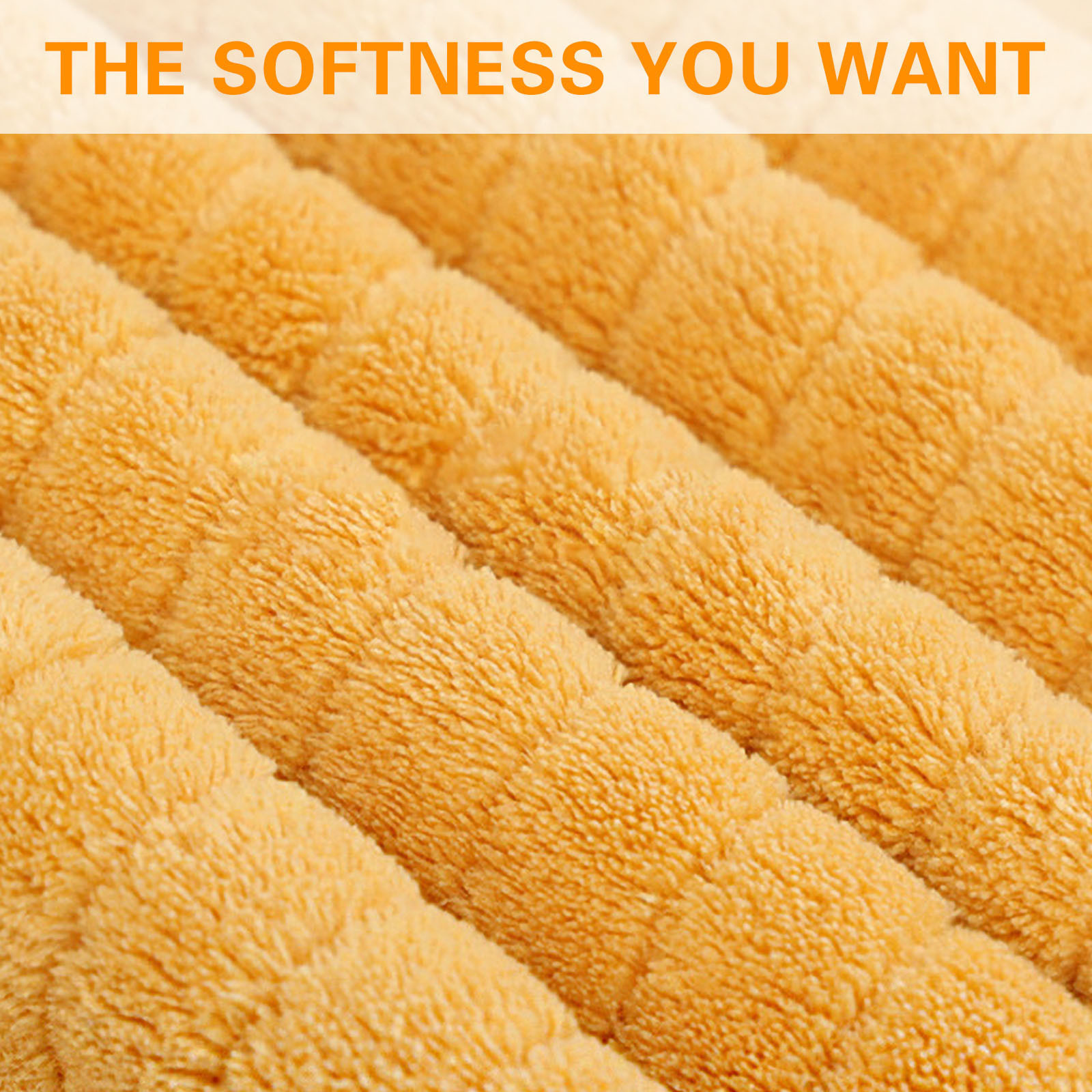 Chmadoxn Microfiber Hair Towel Wrap - Quick Dry Curly Hair Wraps for Women Wet Hair, Microfiber Towel for Hair, Hair Drying Towel Wrap, Hair Towels for Women, Hair Turban for Wet Hair (29 ×14 Inch) 3 pc Yellow - Image 2
