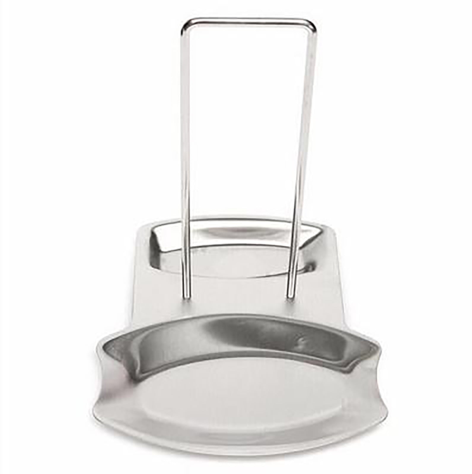 Chmadoxn Lid and Spoon Rest Shelf, Pot Lid Organizer, 304 Stainless Steel Pan Pot Cover Lid Rack Stand Organizer, Pan Lid Organizer Storage Soup Spoon Rests Utensils Kitchen Tool - Image 5