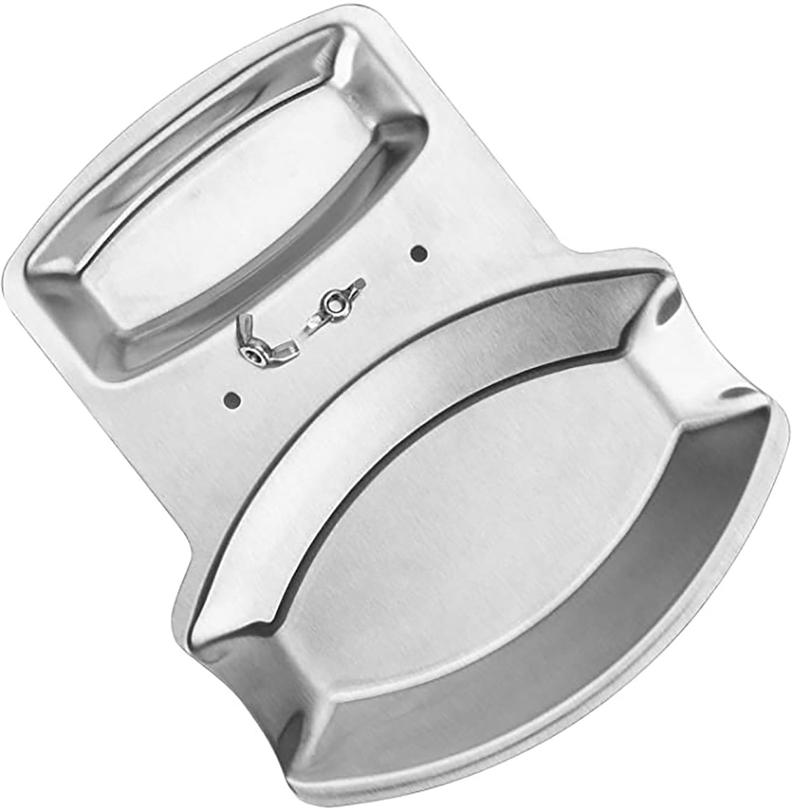 Chmadoxn Lid and Spoon Rest Shelf, Pot Lid Organizer, 304 Stainless Steel Pan Pot Cover Lid Rack Stand Organizer, Pan Lid Organizer Storage Soup Spoon Rests Utensils Kitchen Tool - Image 6