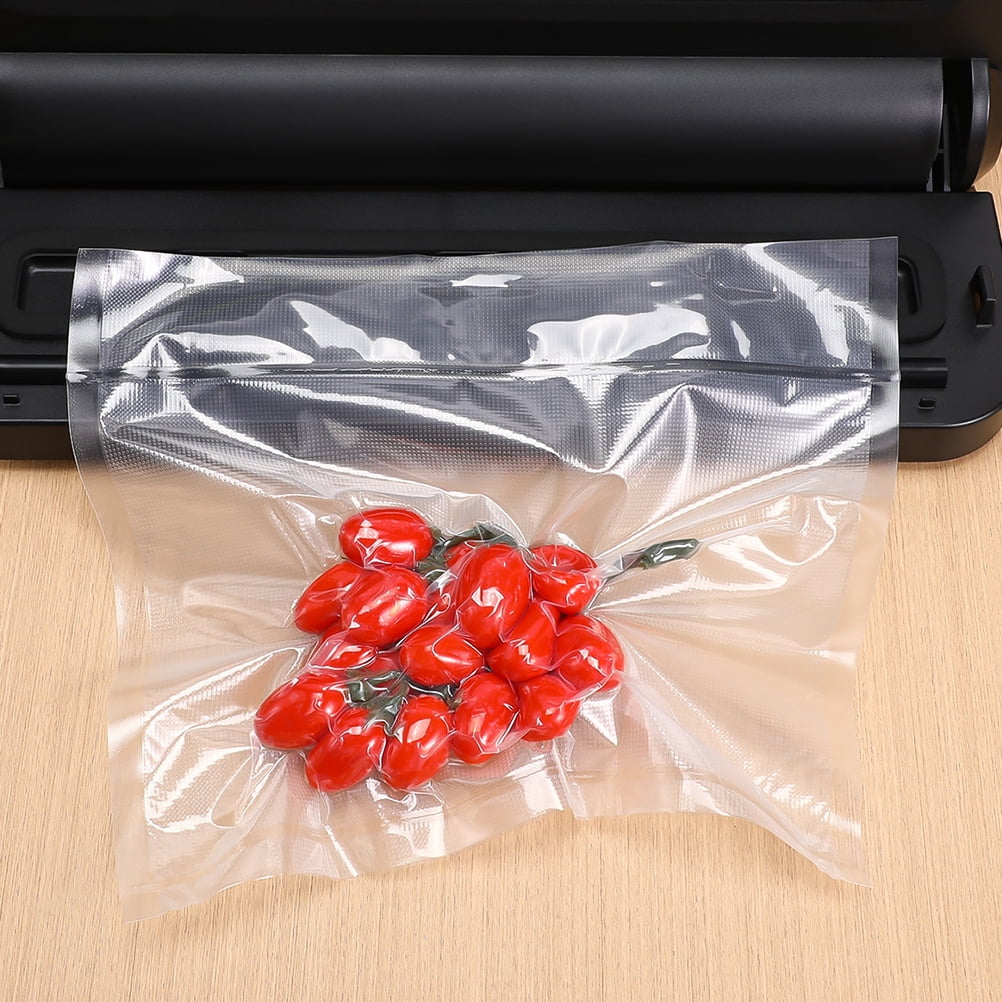 SKISUNO Vacuum Sealer Bags 2 Rolls Transparent Food Storage Bags 196.5x11x0.04 Inches and Reusable 500.00X28.00X0.10CM Transparent - Image 5