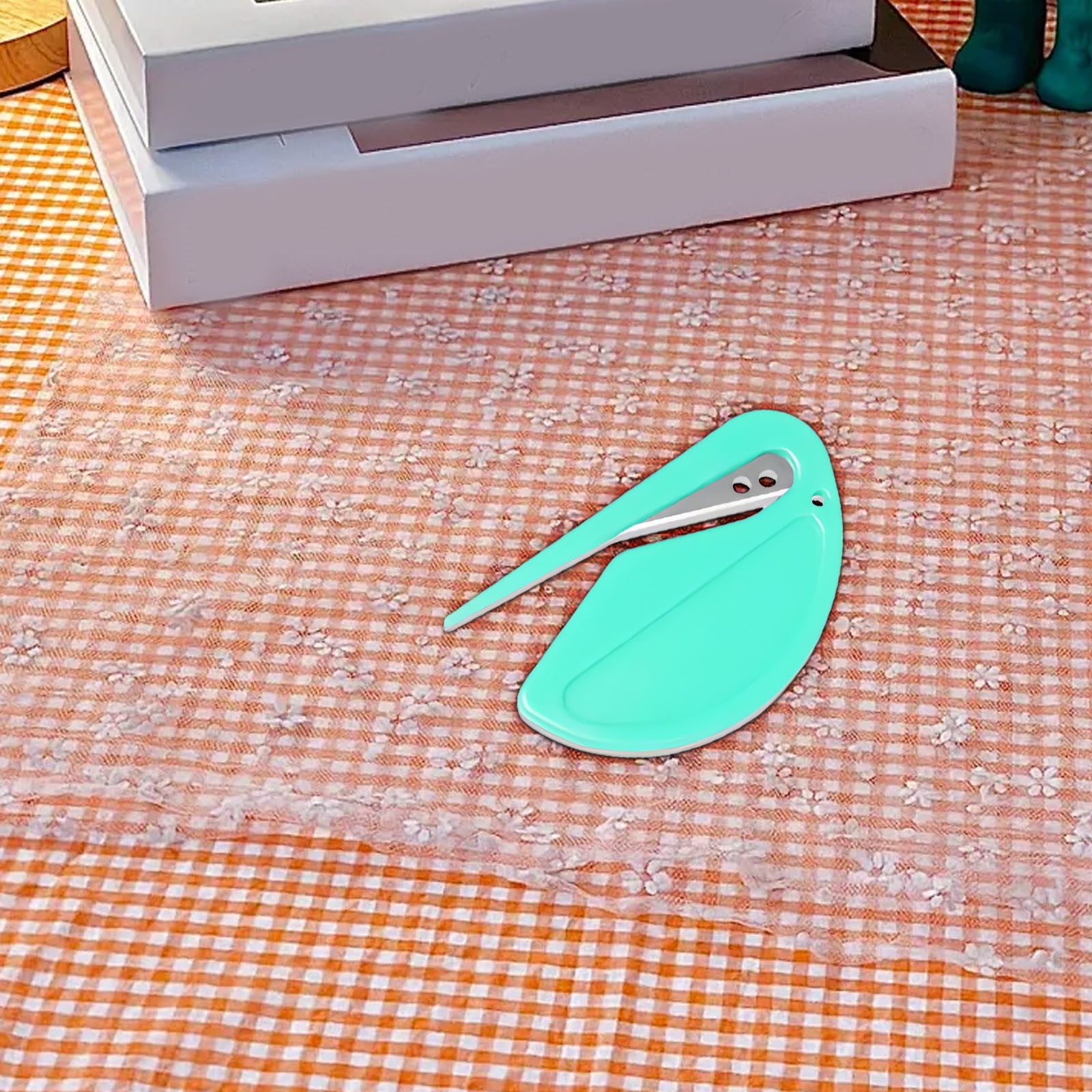 Darzheoy Letter Opener Envelope Slitter, Envelope Opener, Mail Opener, Wrapping Paper Cutter, Package Opener Green - Image 6