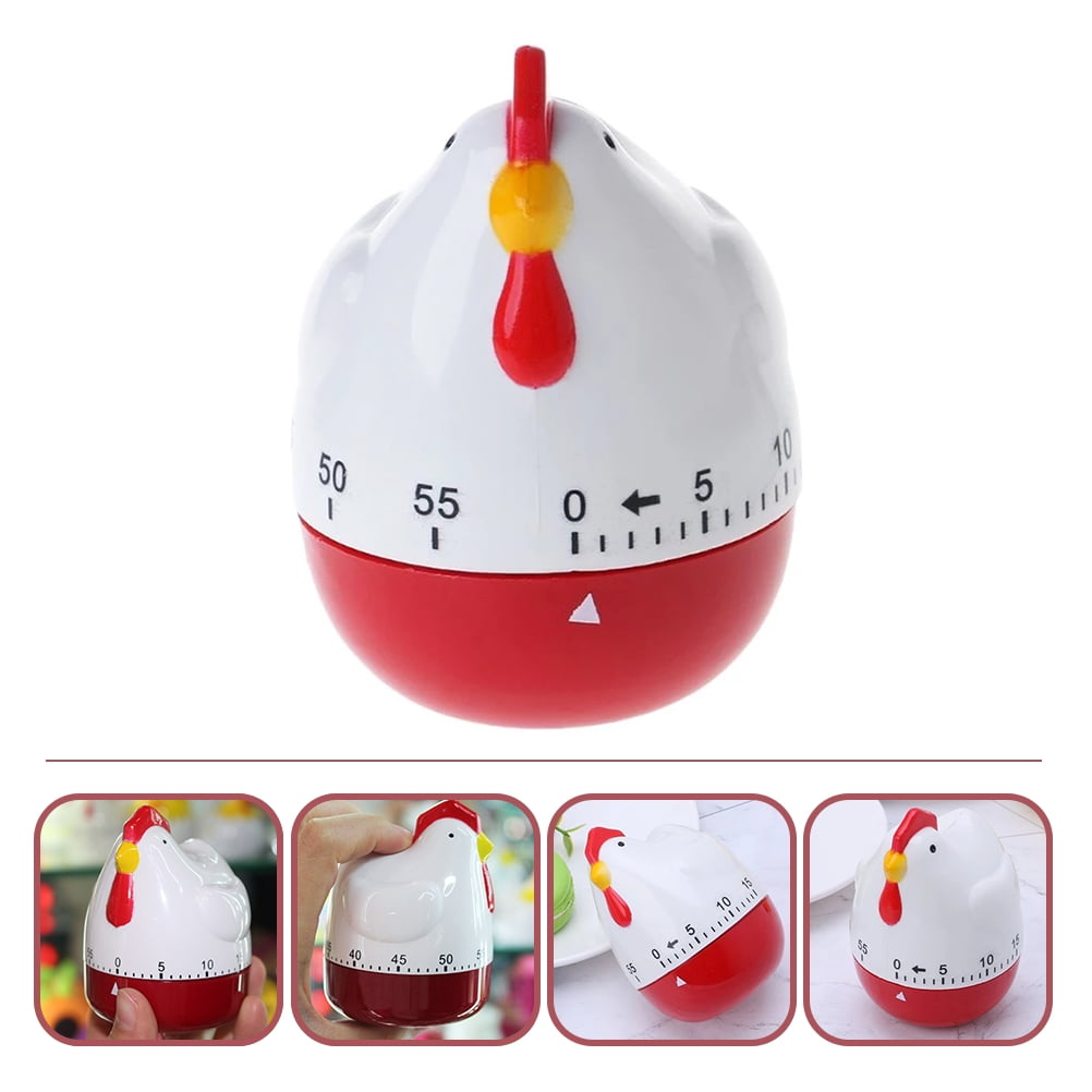 Timer Kitchen Chicken Cooking Baking Egg Alarm Countdown Timers Manual Chef 60 Kids Reminder Up Wind Mechanical Pattern - Image 6