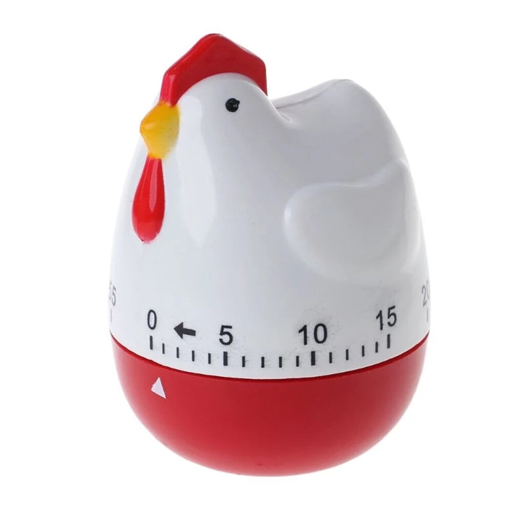 Timer Kitchen Chicken Cooking Baking Egg Alarm Countdown Timers Manual Chef 60 Kids Reminder Up Wind Mechanical Pattern - Image 7