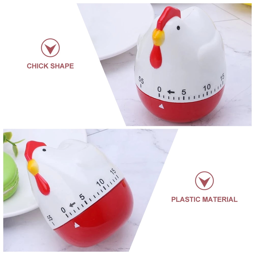 Timer Kitchen Chicken Cooking Baking Egg Alarm Countdown Timers Manual Chef 60 Kids Reminder Up Wind Mechanical Pattern - Image 8