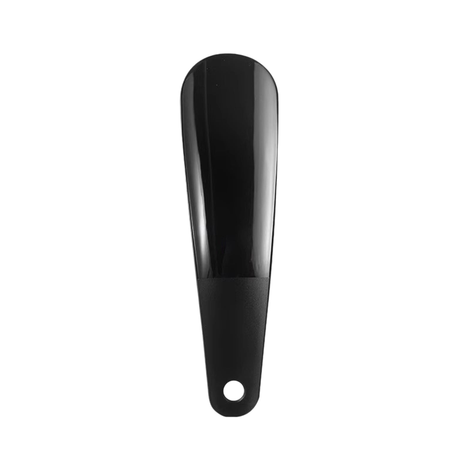 Darzheoy Shoe Horn 6.3 Inch, Shoe Horn Travel Size Small Shoe Helper Small Plastic Shoehorn Travel Shoe Horn Wide Short for Kids Women Black - Image 1