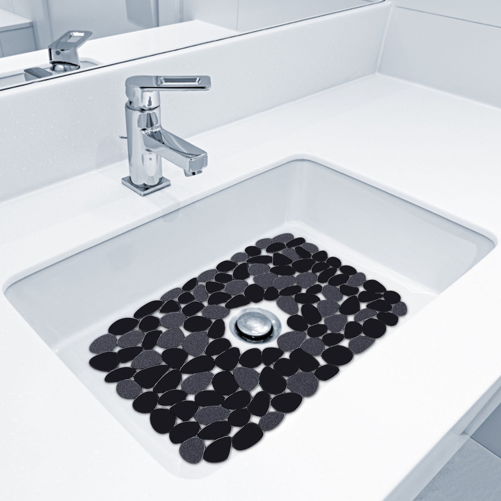 Darzheoy Pebble Sink Mat for Stainless Steel/Ceramic Sinks, PVC Sink Protectors Mats for Bottom of Kitchen Sink, Dish Drying Mat for Dishes and Glassware A - Image 6