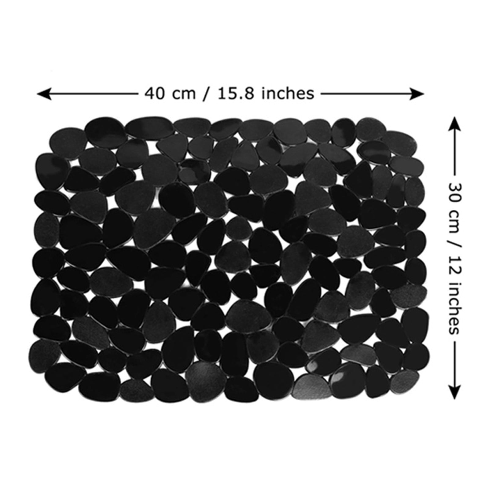 Darzheoy Pebble Sink Mat for Stainless Steel/Ceramic Sinks, PVC Sink Protectors Mats for Bottom of Kitchen Sink, Dish Drying Mat for Dishes and Glassware D - Image 2