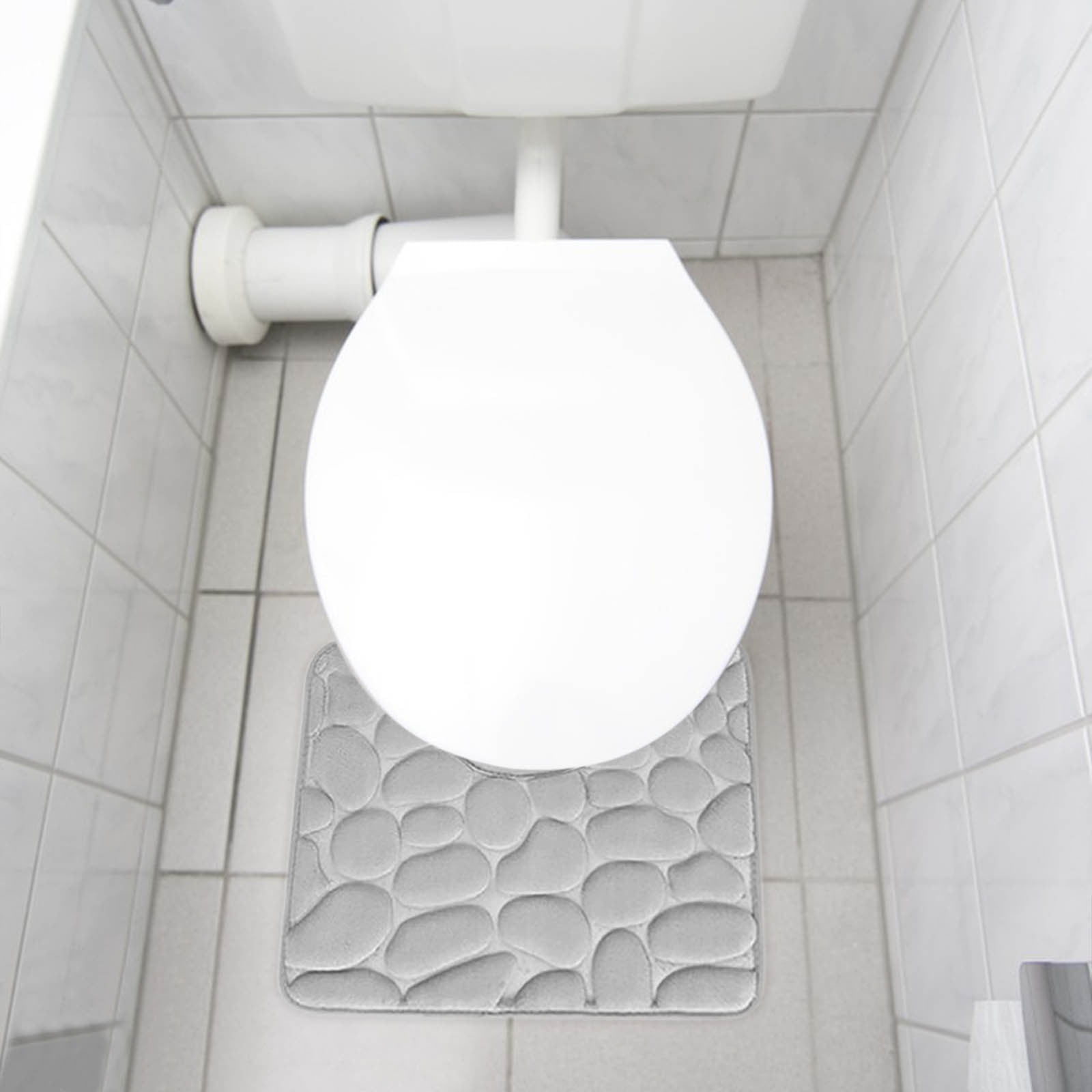 Kdkad Bathroom Rugs Sets 4 Piece, Non Slip Memory Foam Bathroom Rugs, Machine Wash Bathroom Mat Set, Water Absorbent Bath Rug Set for Tub, Toilet and Floor As Show L - Image 7