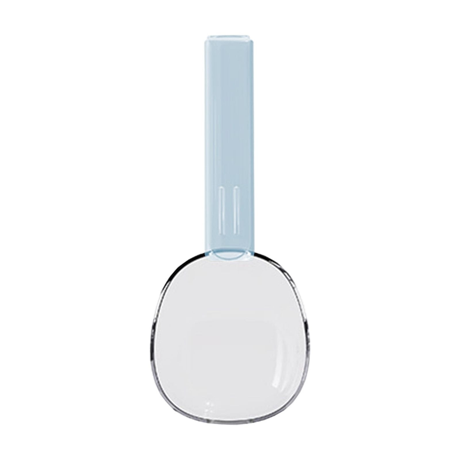 Darzheoy Flour Scoops for Canisters, Grain Scoop Measuring Cups, Food-Safe Kitchen Utensils, Multi-Purpose Flour Scoop for Canisters, Rice Spoon Blue - Image 1
