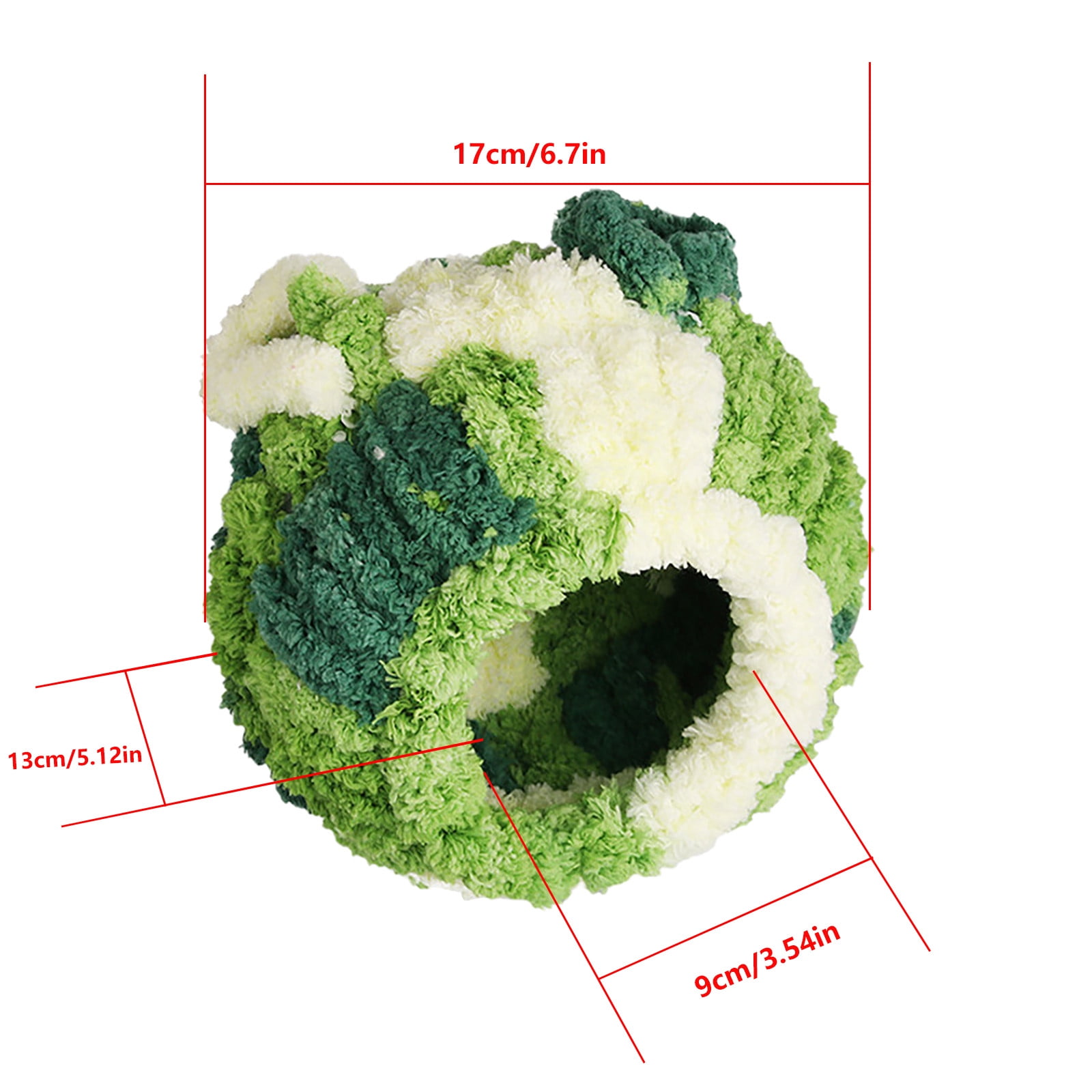 Darzheoy Bird Nest, Conure Breeding House Lovebird Bed for Conure, Lovebird, Canary, Finch, Coneshape Birds, Hamster, Small Pets C - Image 3