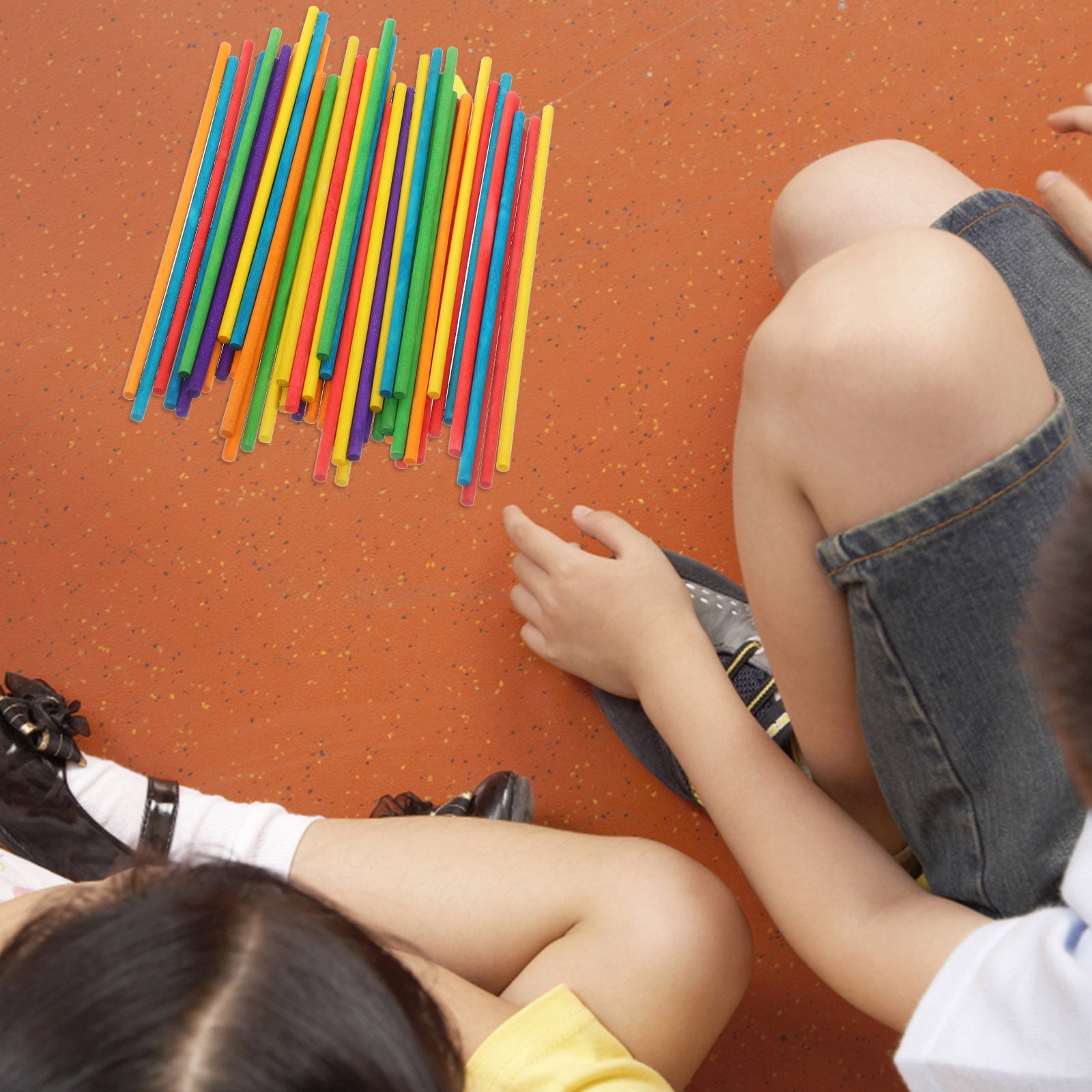 100 Pcs Colorful Small Round Wooden Dowels Sticks for Crafting, Charcuterie Boards, Maple Rods, Kids Projects - Image 2