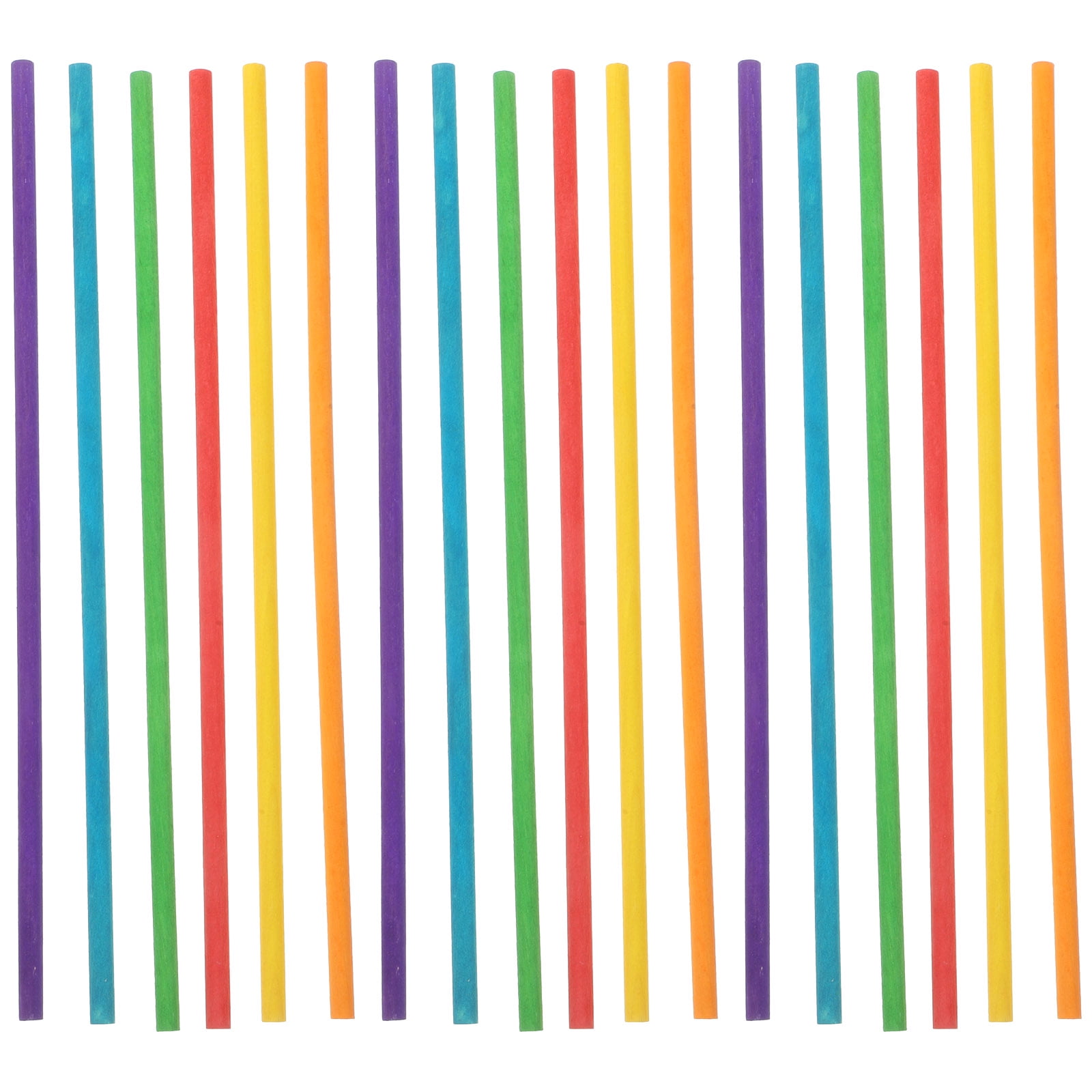 100 Pcs Colorful Small Round Wooden Dowels Sticks for Crafting, Charcuterie Boards, Maple Rods, Kids Projects - Image 3
