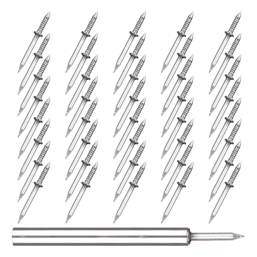 HOOWIFFY Double-Ended Iron Nails for Seamless Construction & Installation, Heavy-Duty Nails, 1 Set - Image 1