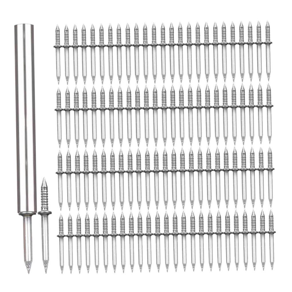 HOOWIFFY Double-Ended Iron Nails for Seamless Construction & Installation, Heavy-Duty Nails, 1 Set - Image 4