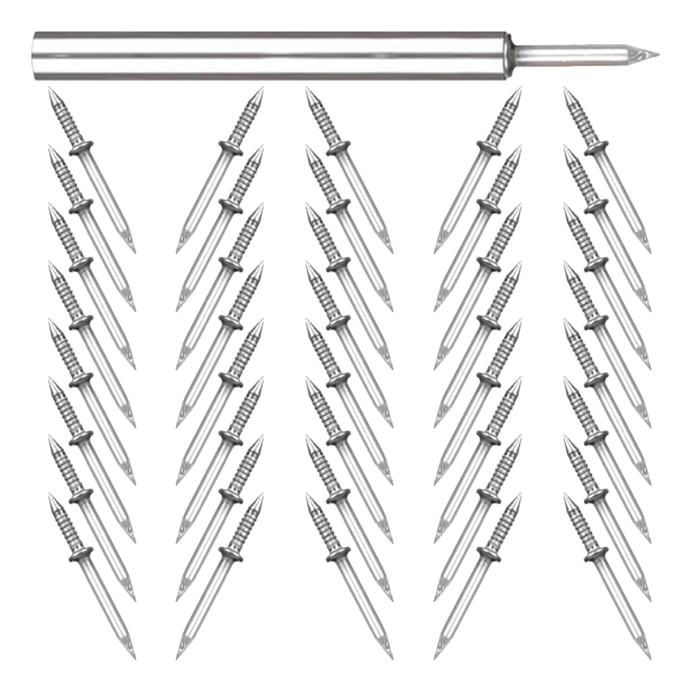 HOOWIFFY Double-Ended Iron Nails for Seamless Construction & Installation, Heavy-Duty Nails, 1 Set - Image 6