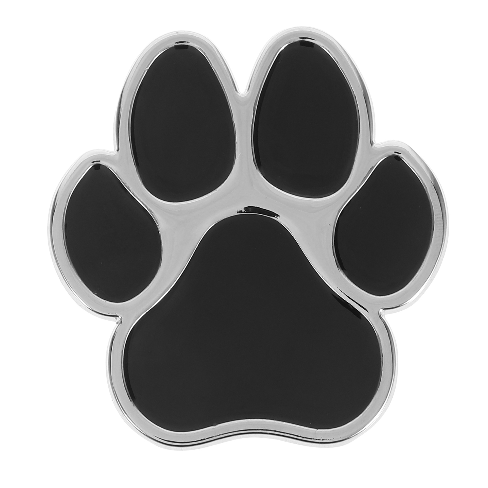 4pcs Decorative Car Sticker Metal Dog Paw Car Stickers Auto Footprint Decals Vehicle Decor - Image 7