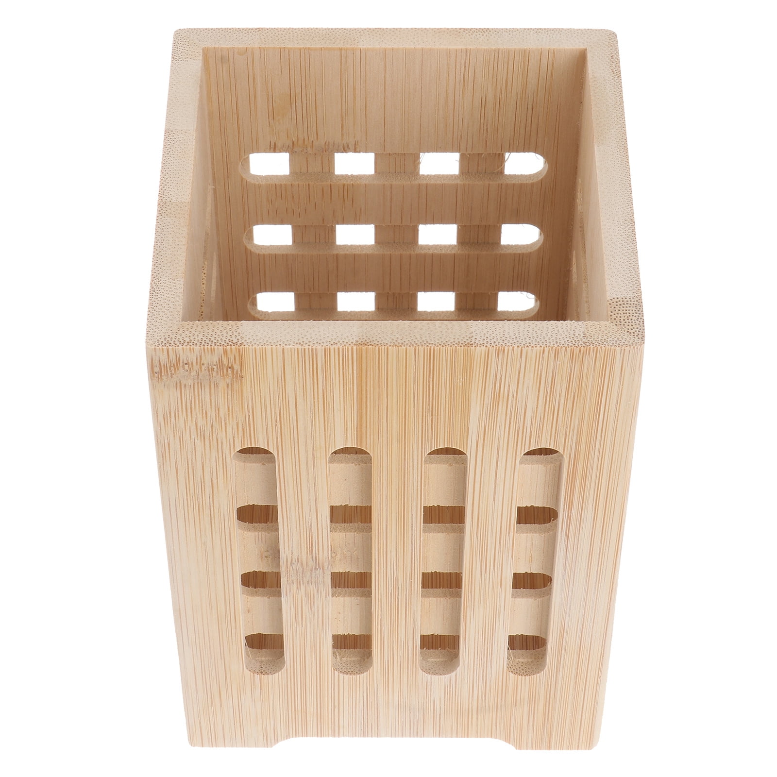 Chopsticks Holder with Holes, Cutlery Organizer Drying Rack, Kitchen Utensil Storage Canister, Tableware Drying Bucket - Image 3