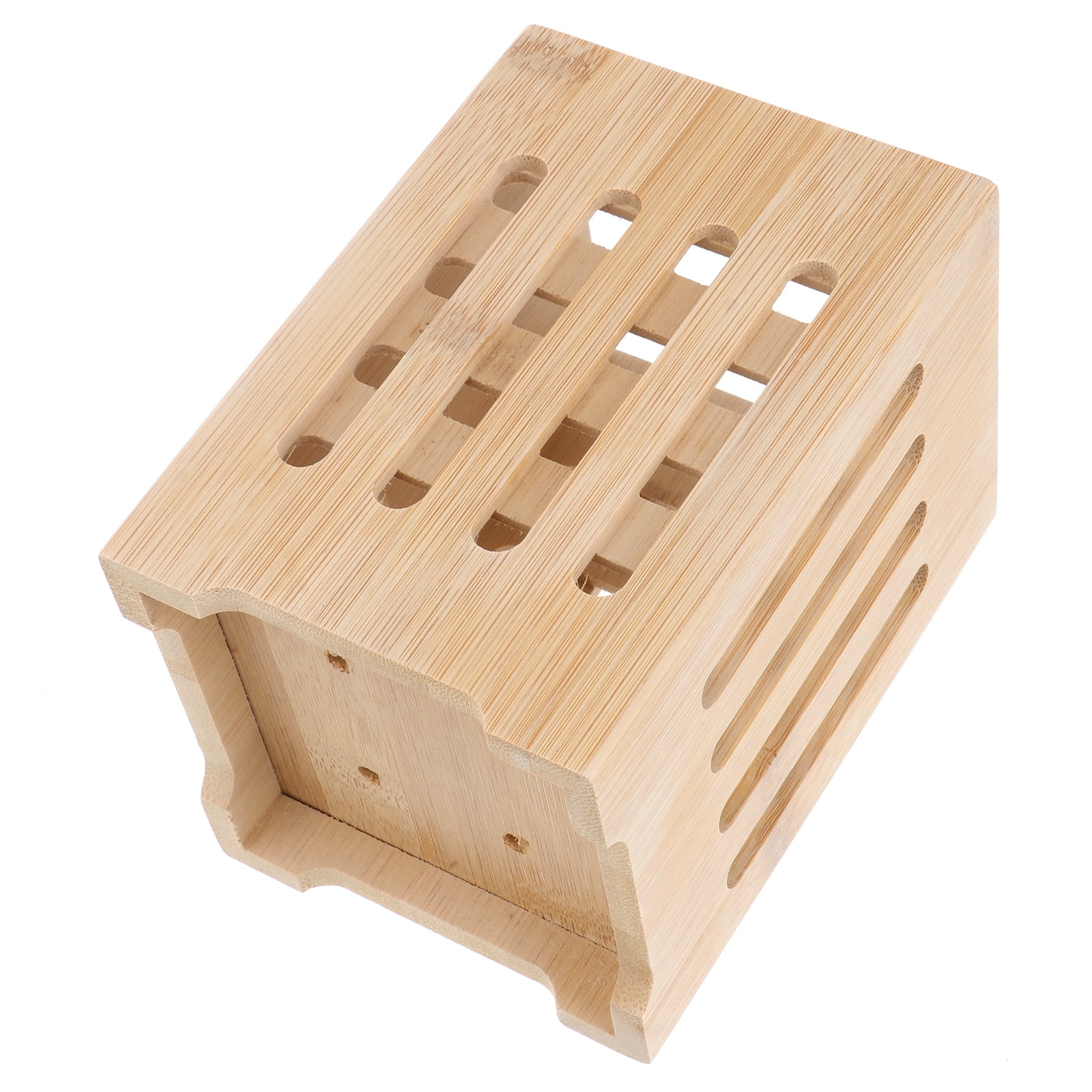 Chopsticks Holder with Holes, Cutlery Organizer Drying Rack, Kitchen Utensil Storage Canister, Tableware Drying Bucket - Image 5