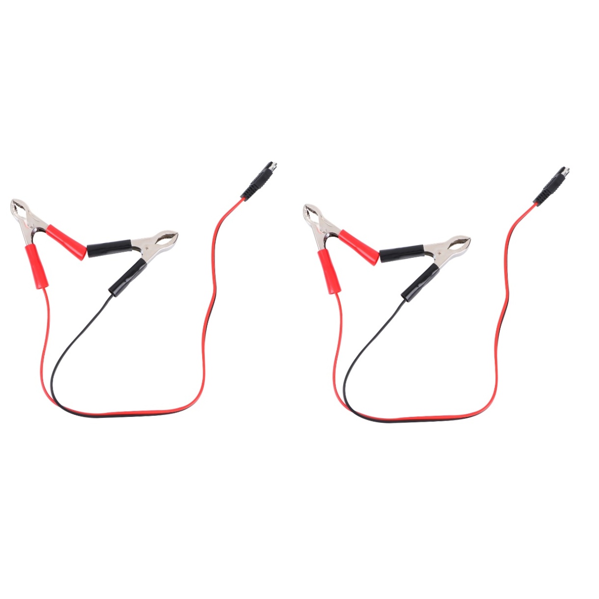 SKISUNO SAE to Alligator Clips Adapter PVC 2Pack for Car Battery and Power Supply - Image 4