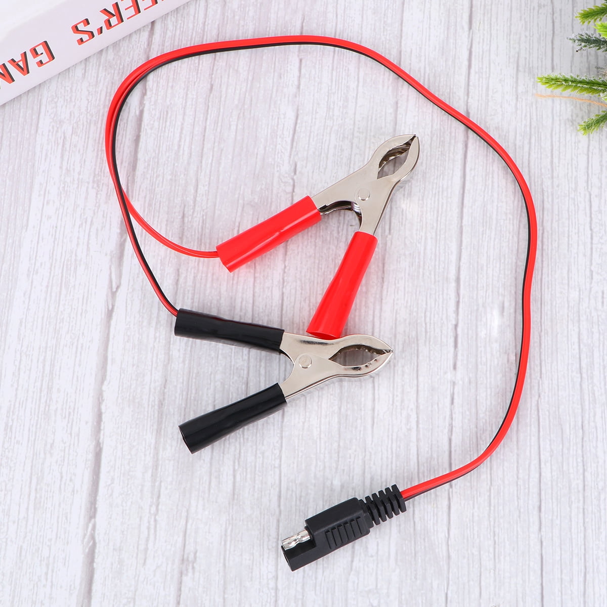SKISUNO SAE to Alligator Clips Adapter PVC 2Pack for Car Battery and Power Supply - Image 6