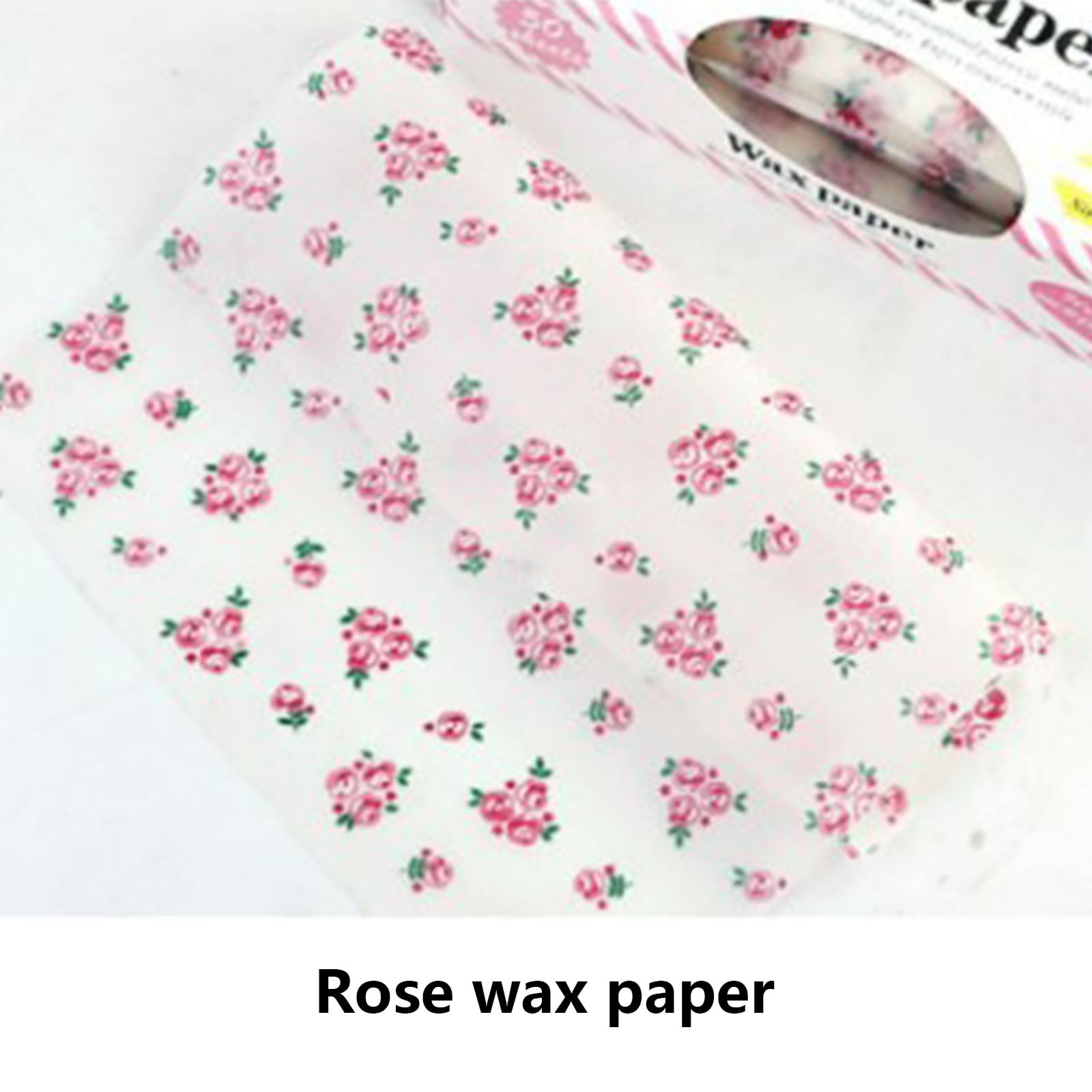 Darzheoy Wax Paper, Food Picnic Paper, 50 sheets Grease Proof Paper, Waterproof Dry Hamburger Paper Liners Wrapping Tissue for Plastic Food Basket C - Image 8