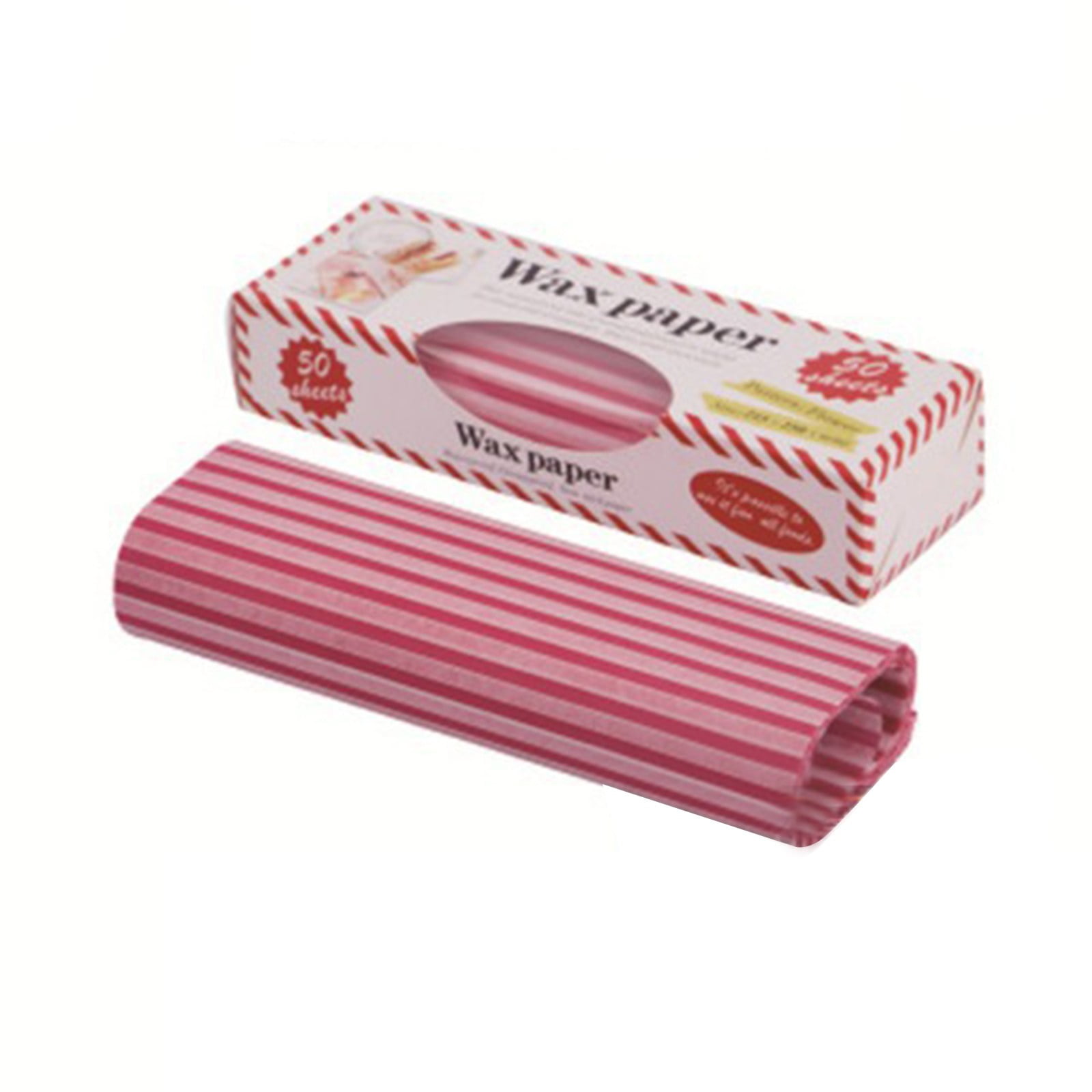 Darzheoy Wax Paper, Food Picnic Paper, 50 sheets Grease Proof Paper, Waterproof Dry Hamburger Paper Liners Wrapping Tissue for Plastic Food Basket D - Image 1