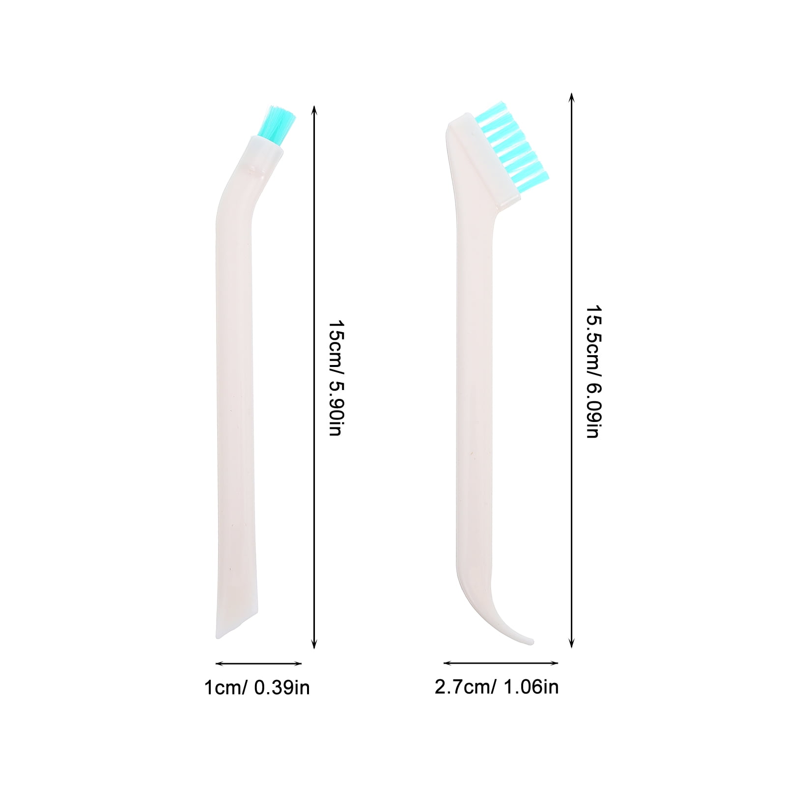 Worgeous 2pcs Portable Baby Bottle Cleaning Brush Set Small Kitchen Tools Bottle Clean - Image 2