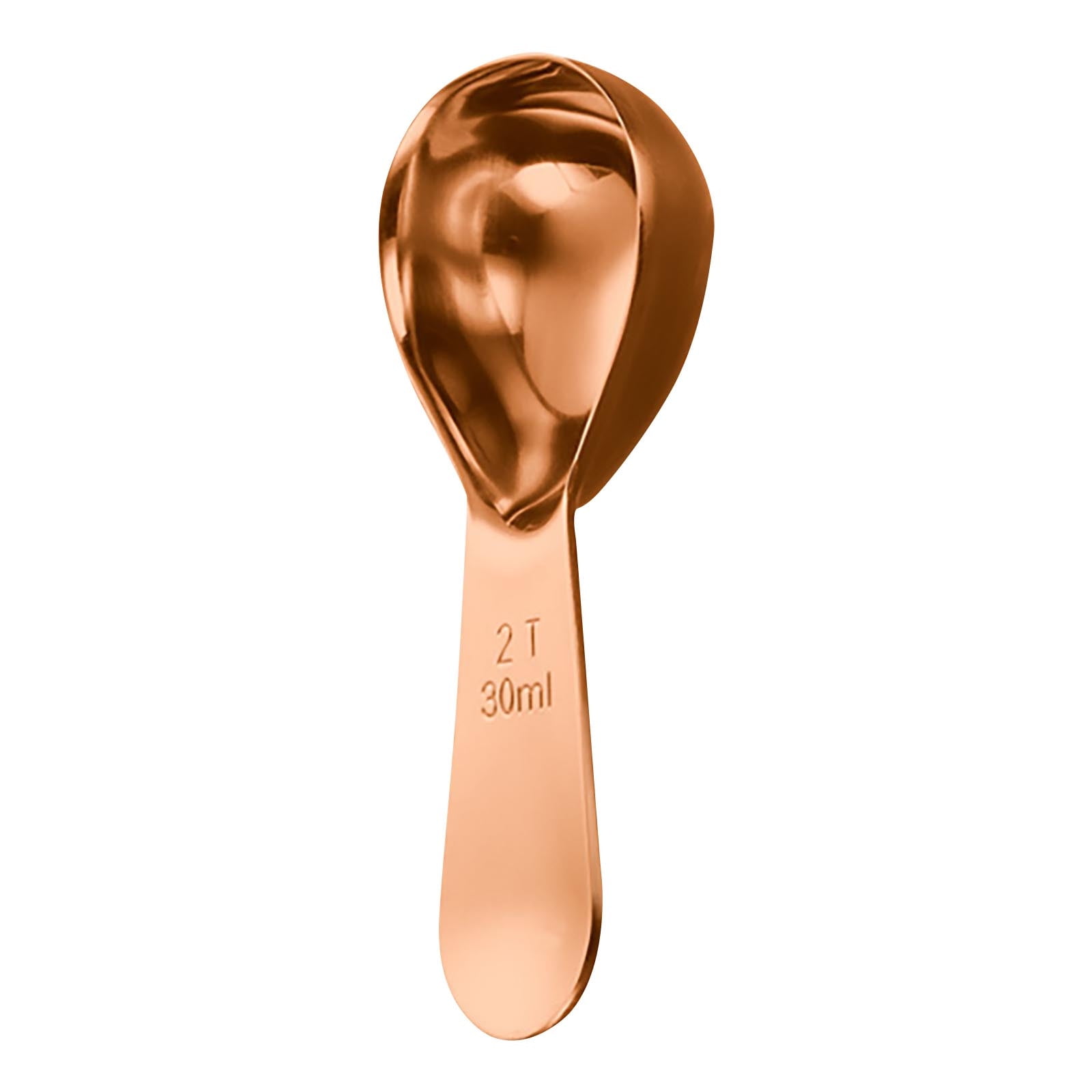 Darzheoy Coffee Scoop Stainless Steel Coffee Measuring Spoon Tablespoon Coffee Scoop Short Handle Measuring Spoon for Ground Coffee Tea Sugar Flour Coffee Scoop (30ml) C - Image 1