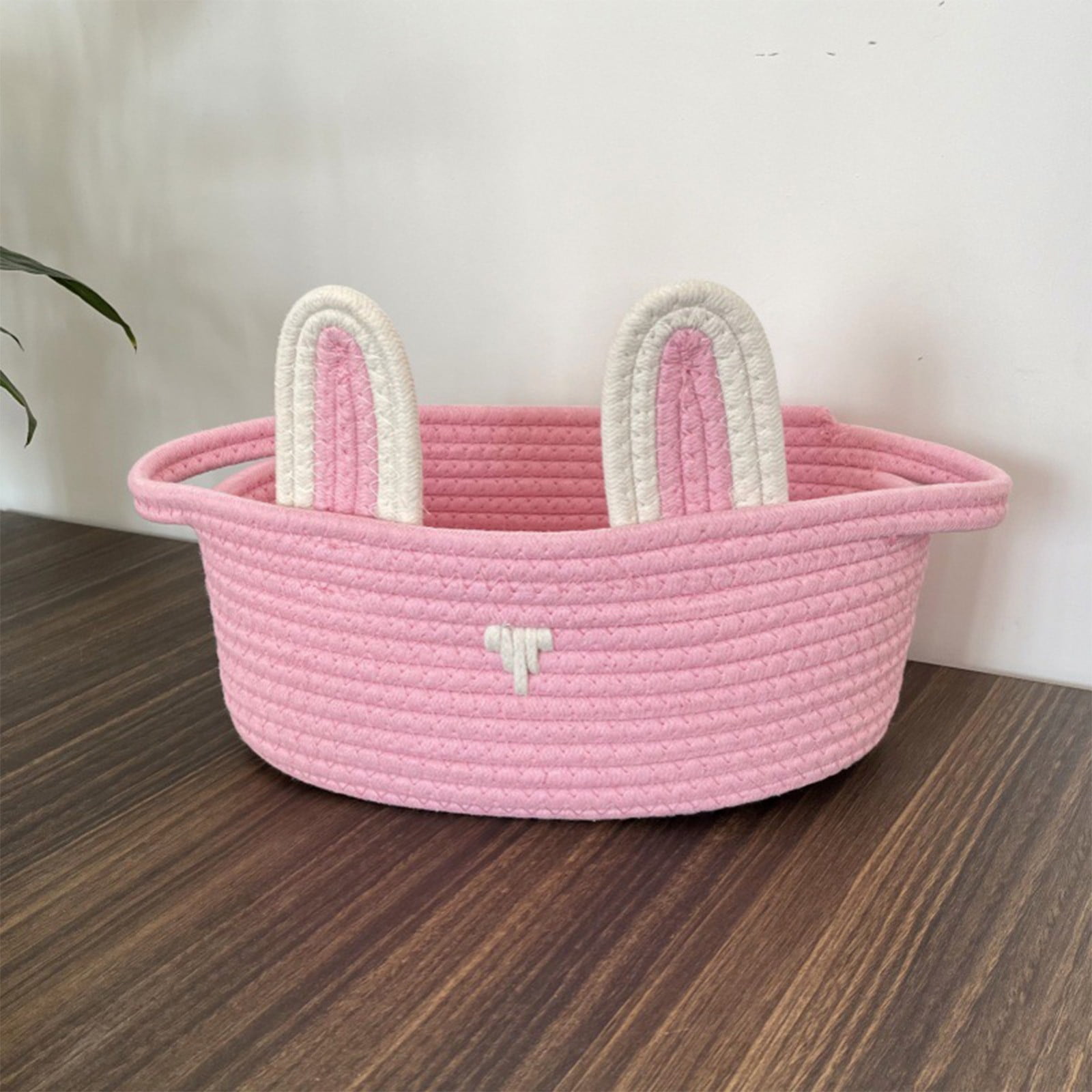 Chmadoxn Adorable Easter Bunny Basket for Kids - Perfect Easter Gift, Cute Easter Bucket Bags with Rabbit Ears for Easter Eggs Hunting, Affordable & Festive Spring Decor As Show B - Image 4