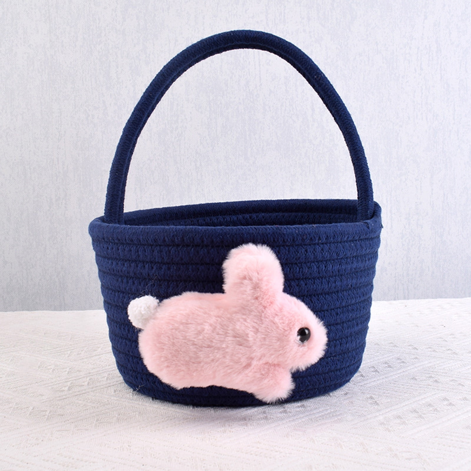 Chmadoxn Adorable Easter Bunny Basket for Kids - Perfect Easter Gift, Cute Easter Bucket Bags with Rabbit Ears for Easter Eggs Hunting, Affordable & Festive Spring Decor As Show D - Image 6