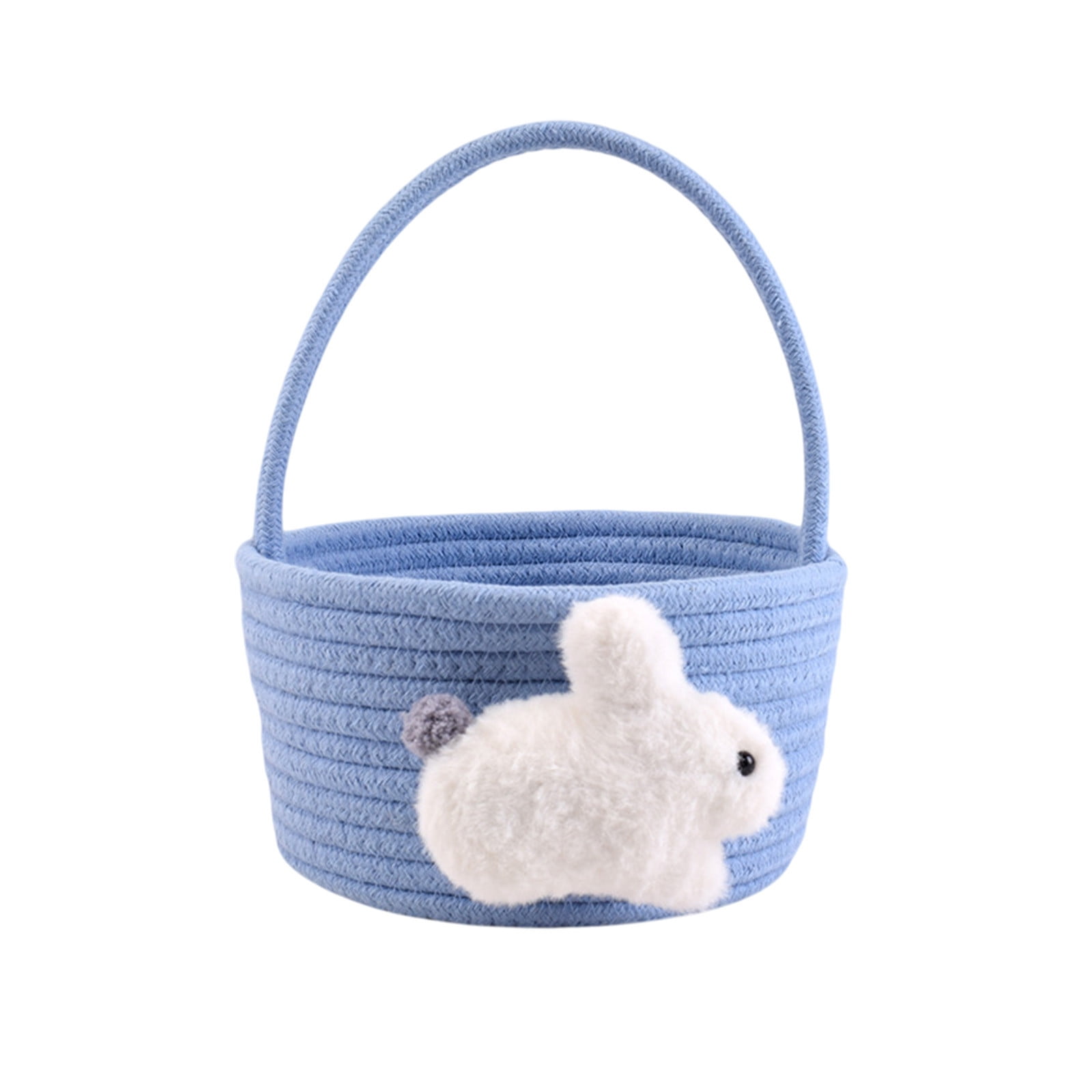Chmadoxn Adorable Easter Bunny Basket for Kids - Perfect Easter Gift, Cute Easter Bucket Bags with Rabbit Ears for Easter Eggs Hunting, Affordable & Festive Spring Decor As Show E - Image 2
