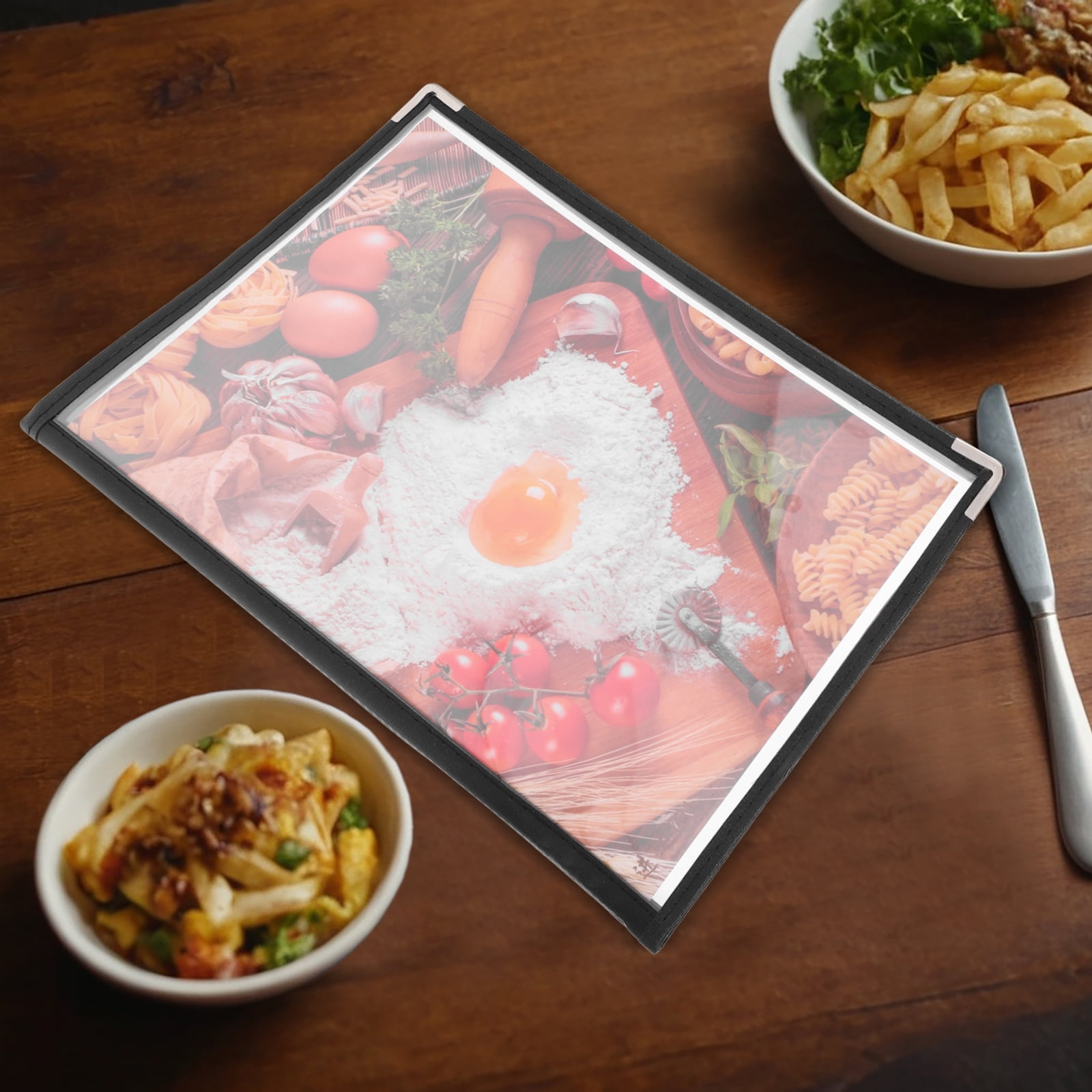 WORGEOUS Menu Covers for Restaurant Poster Display Rack Recipe Folder - Image 4